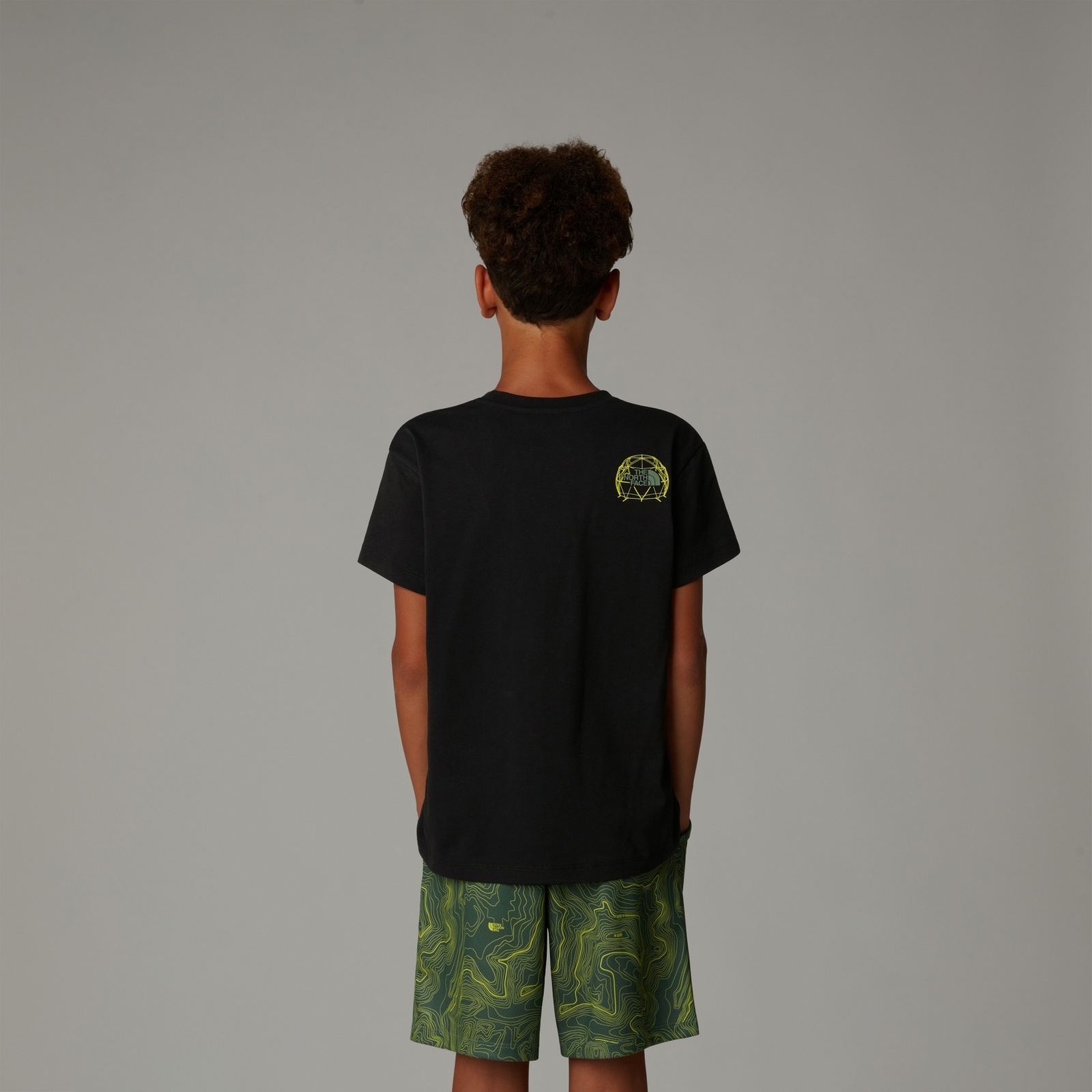 Koszulka chłopięca The North Face GRAPHIC RELAXED czarna NF0A8AXGJK3