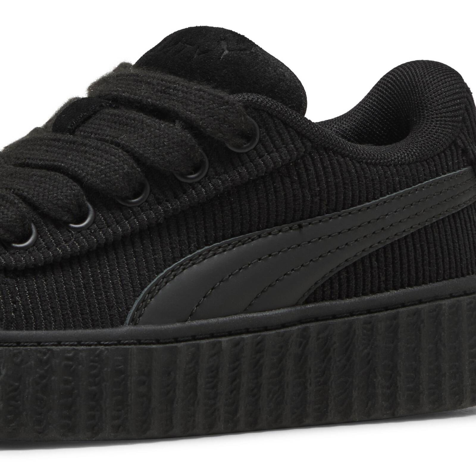 Buty sportowe dzieci�ce Puma CREEPER PHATTY CORDUROY PS czarne 39987303