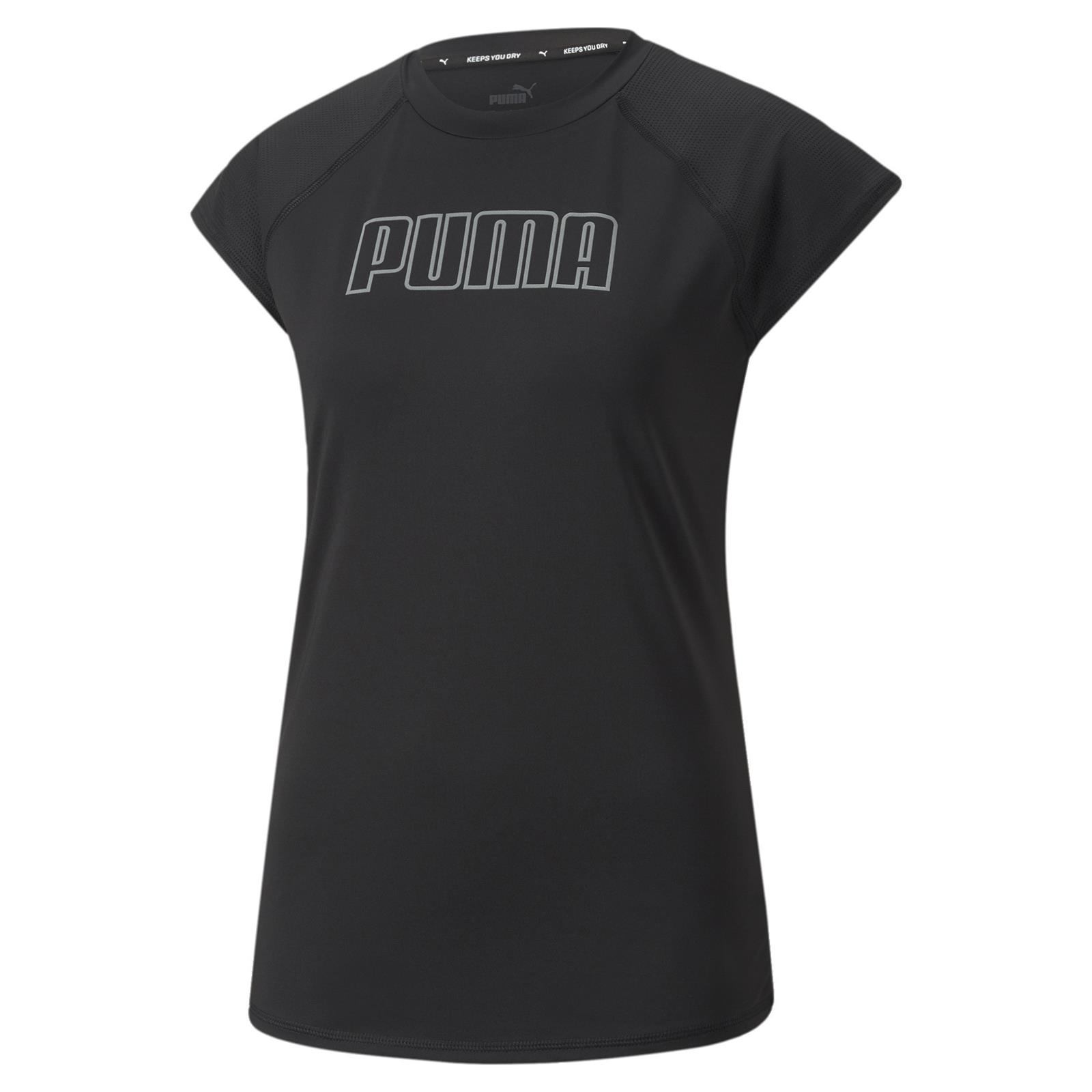 Koszulka damska Puma Active Ess Poly czarna 84715401