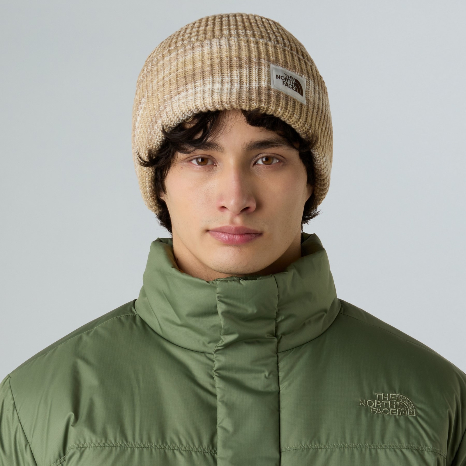 Czapka zimowa unisex The North Face SALTY BAE LINED beżowa NF0A8CHMQLI