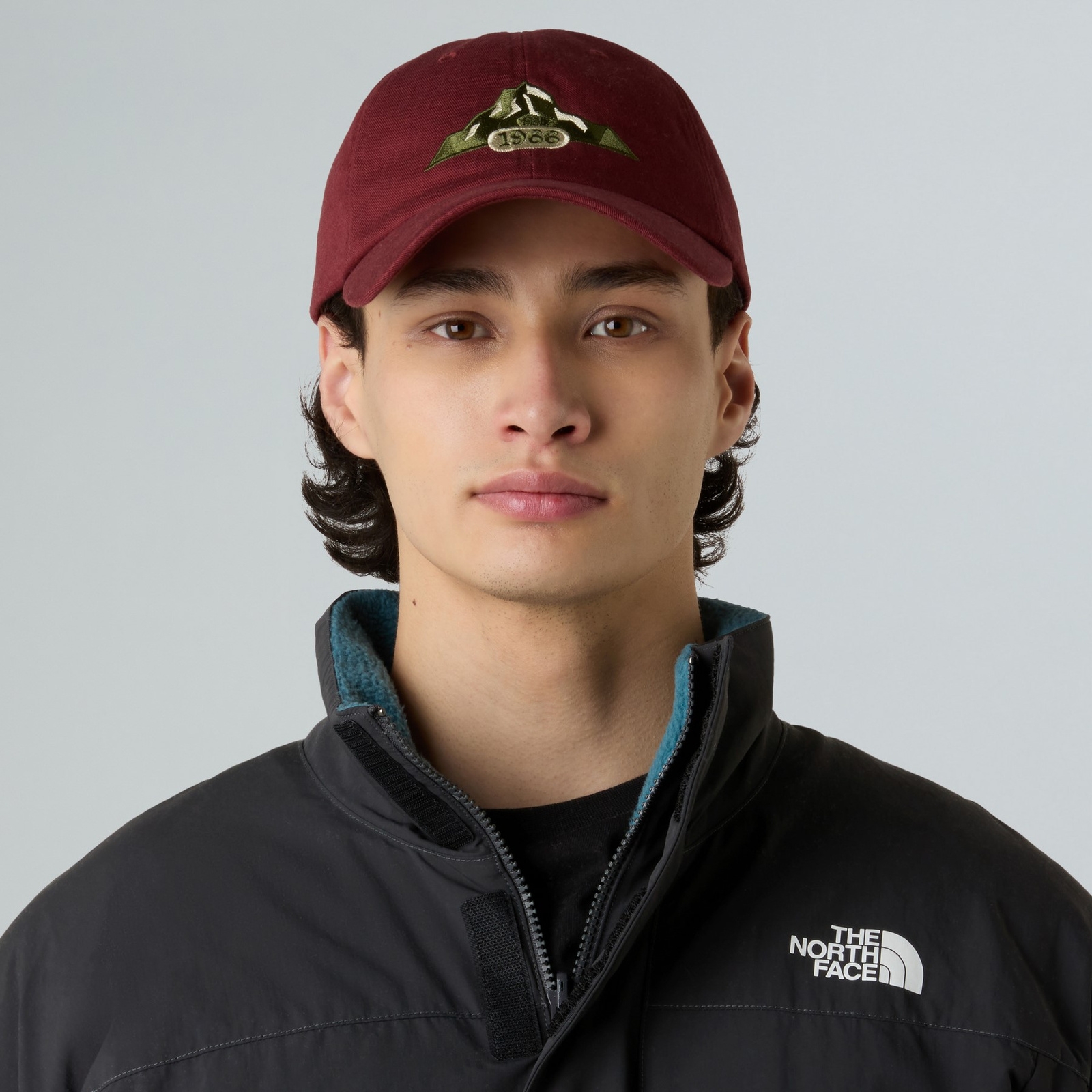 Czapka z daszkiem unisex The North Face NORM bordowa NF0A7WHOBQ6