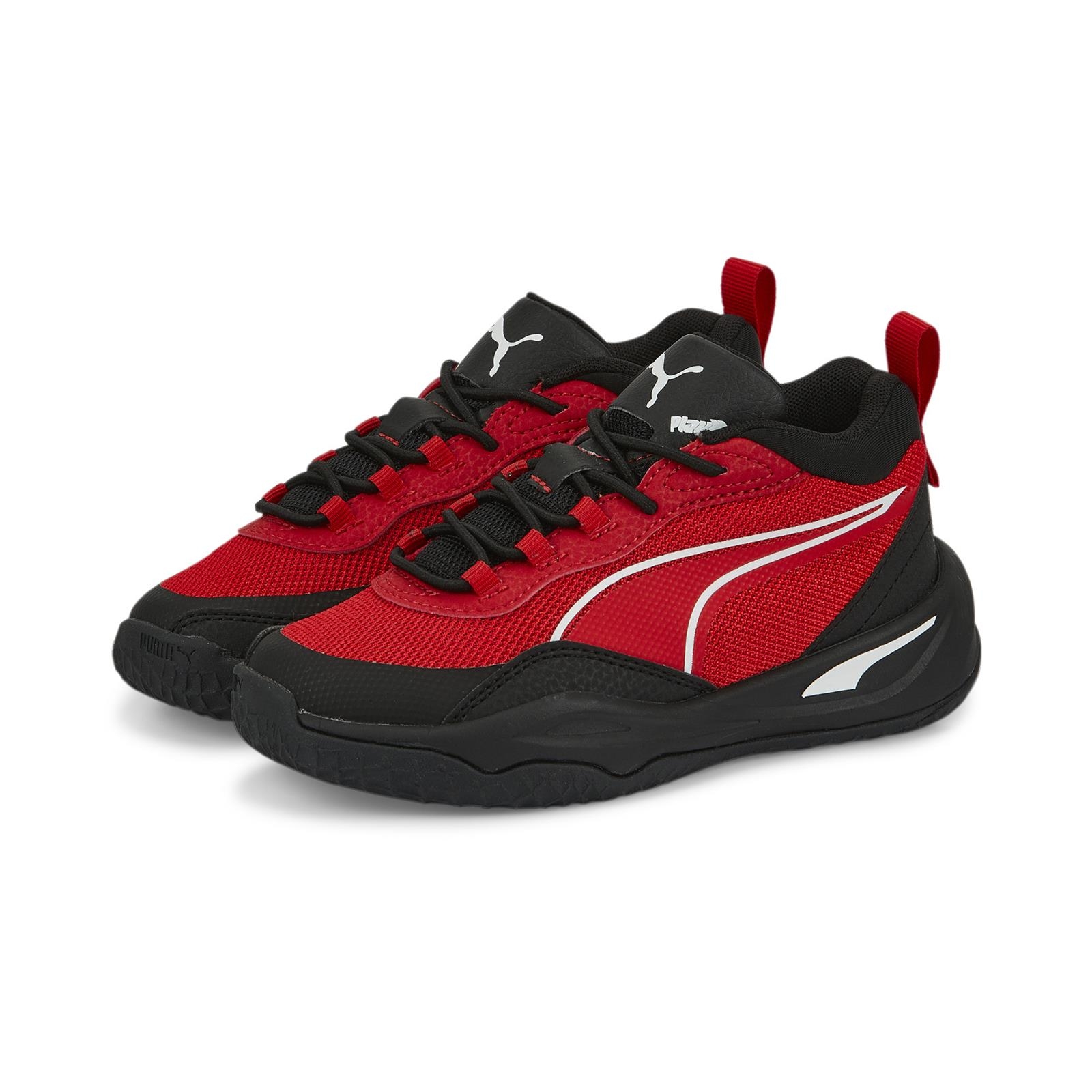 Buty sportowe dziecice Puma Playmaker AC PS czerwone 38735402