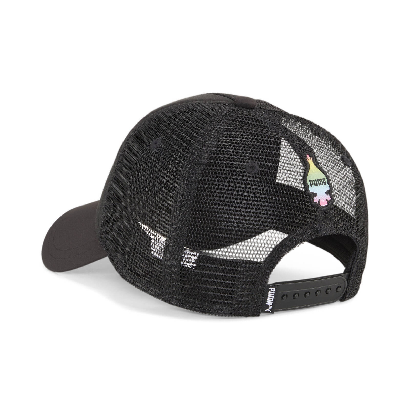 Czapka z daszkiem dziecica Puma X TROLLS czarna 02515901