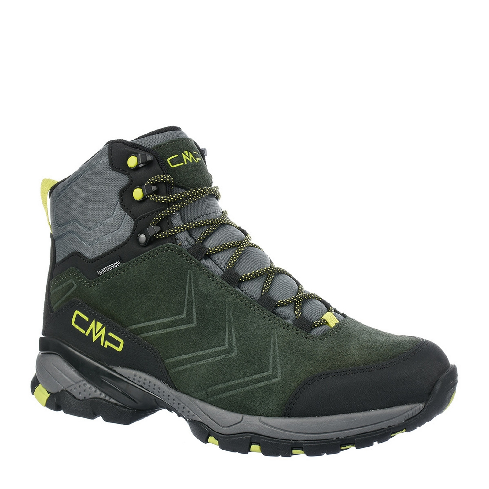 Buty trekkingowe mskie CMP MELNICK MID WP zielone 3Q18587-E980