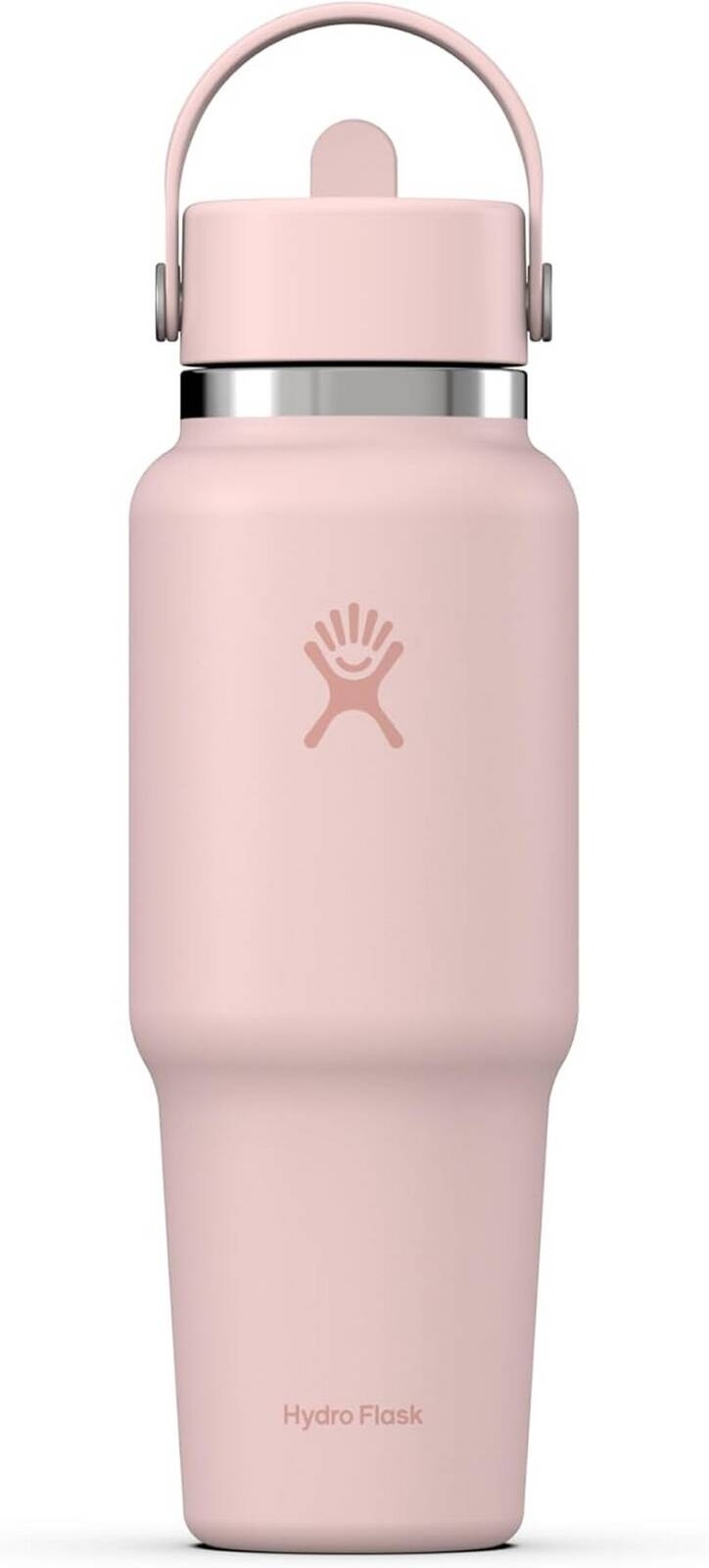 Butelka termiczna unisex Hydro Flask WIDE FLEX STRAW 946ML rowa WT32CFS678