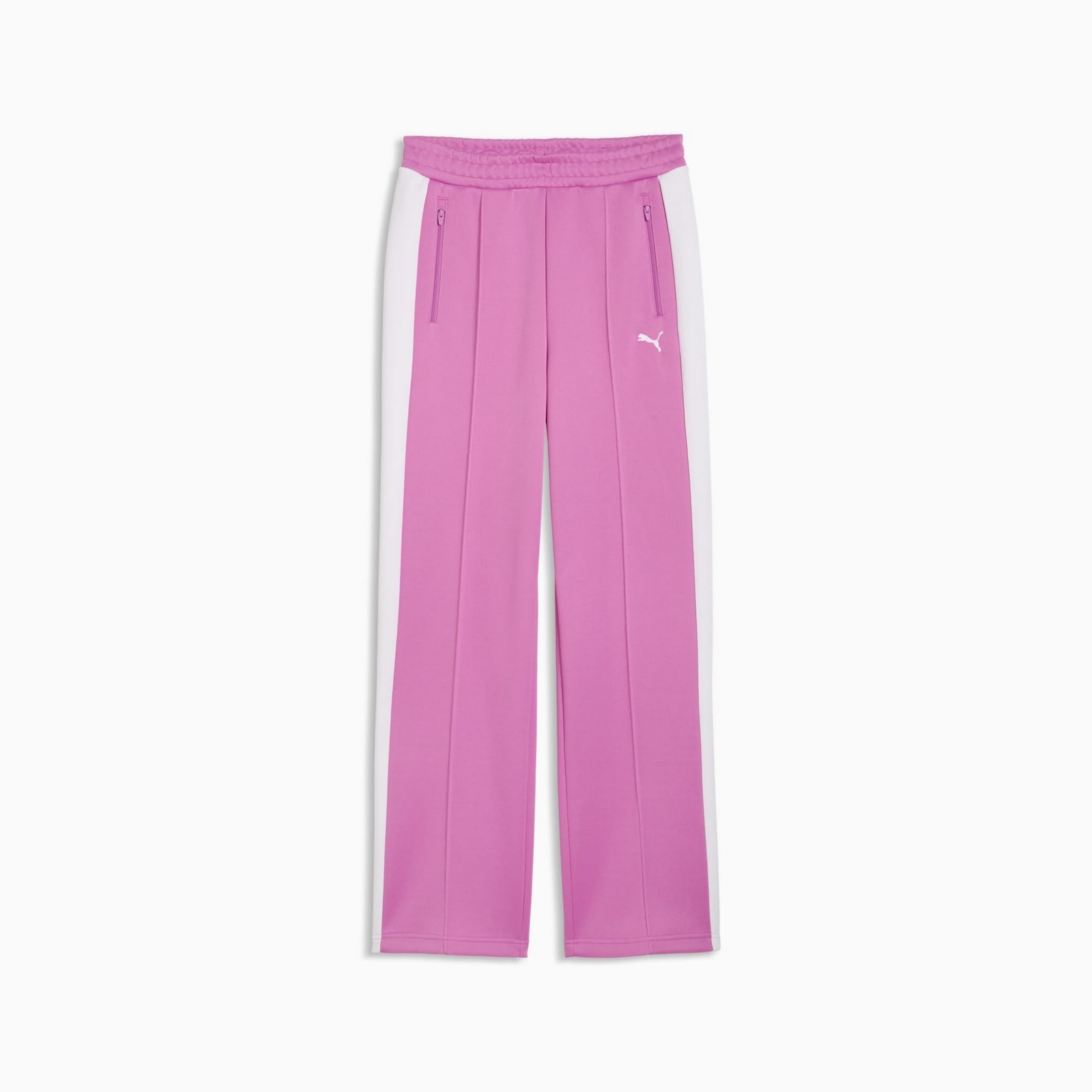 Spodnie dresowe damskie Puma T7 ALWAYS ON STRAIGHT r�owe 62979774