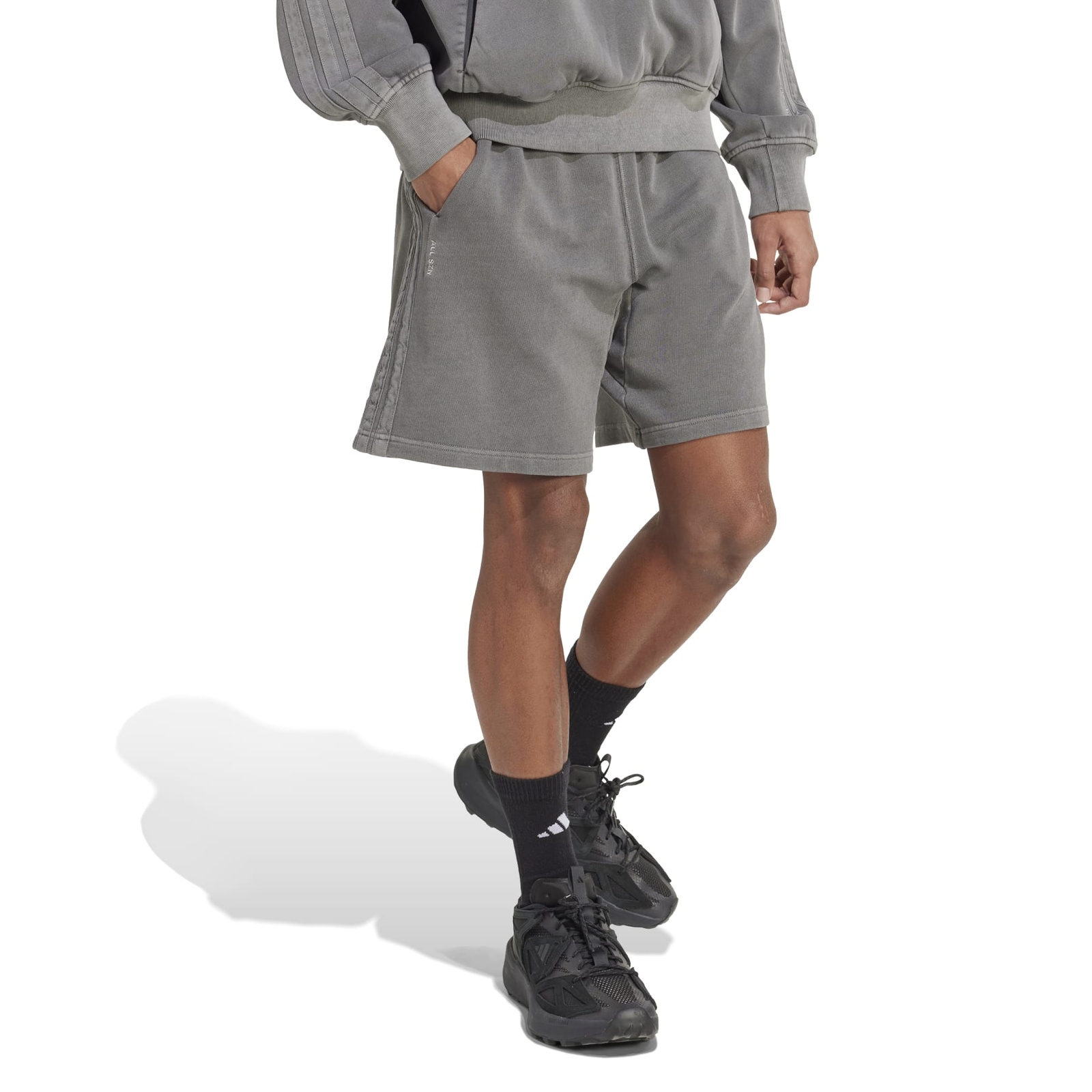 Spodenki mskie adidas ALL SZN szare JN0607