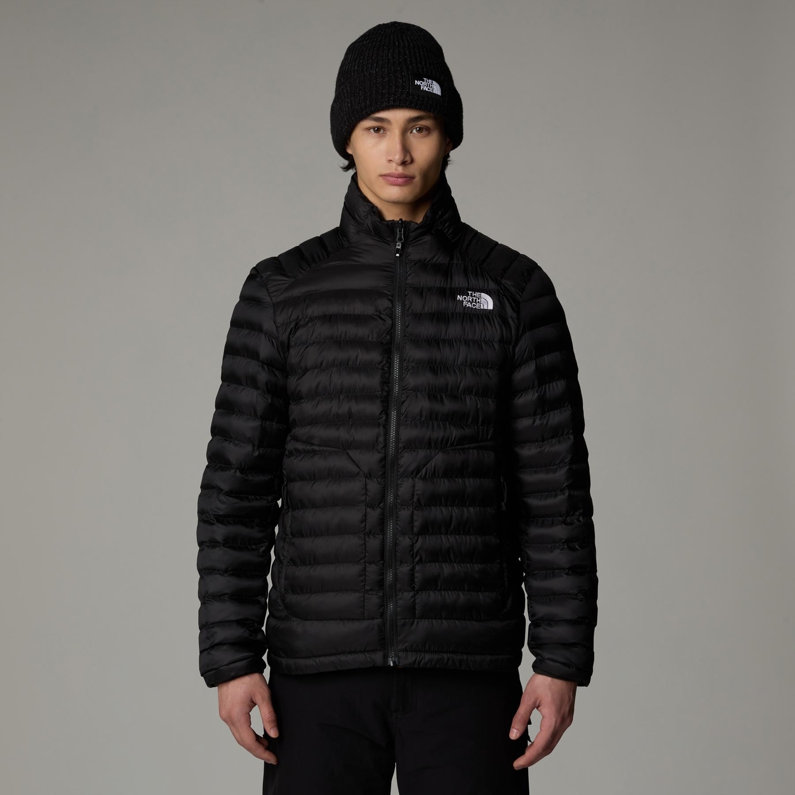 Kurtka puchowa męska The North Face HUILA czarna NF0A85AE4GZ
