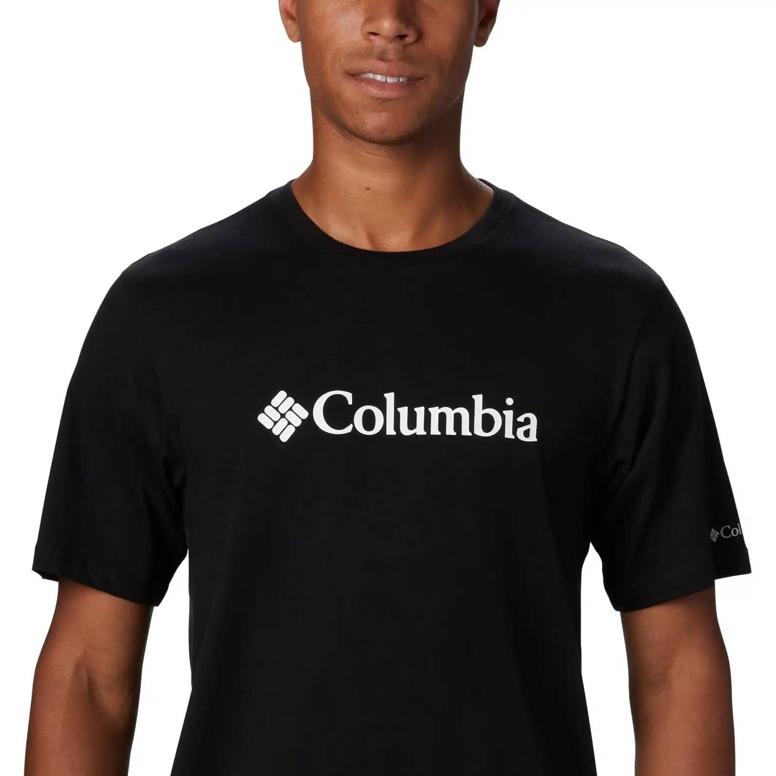 Koszulka mska Columbia CSC BASIC LOGO czarna 1680053010
