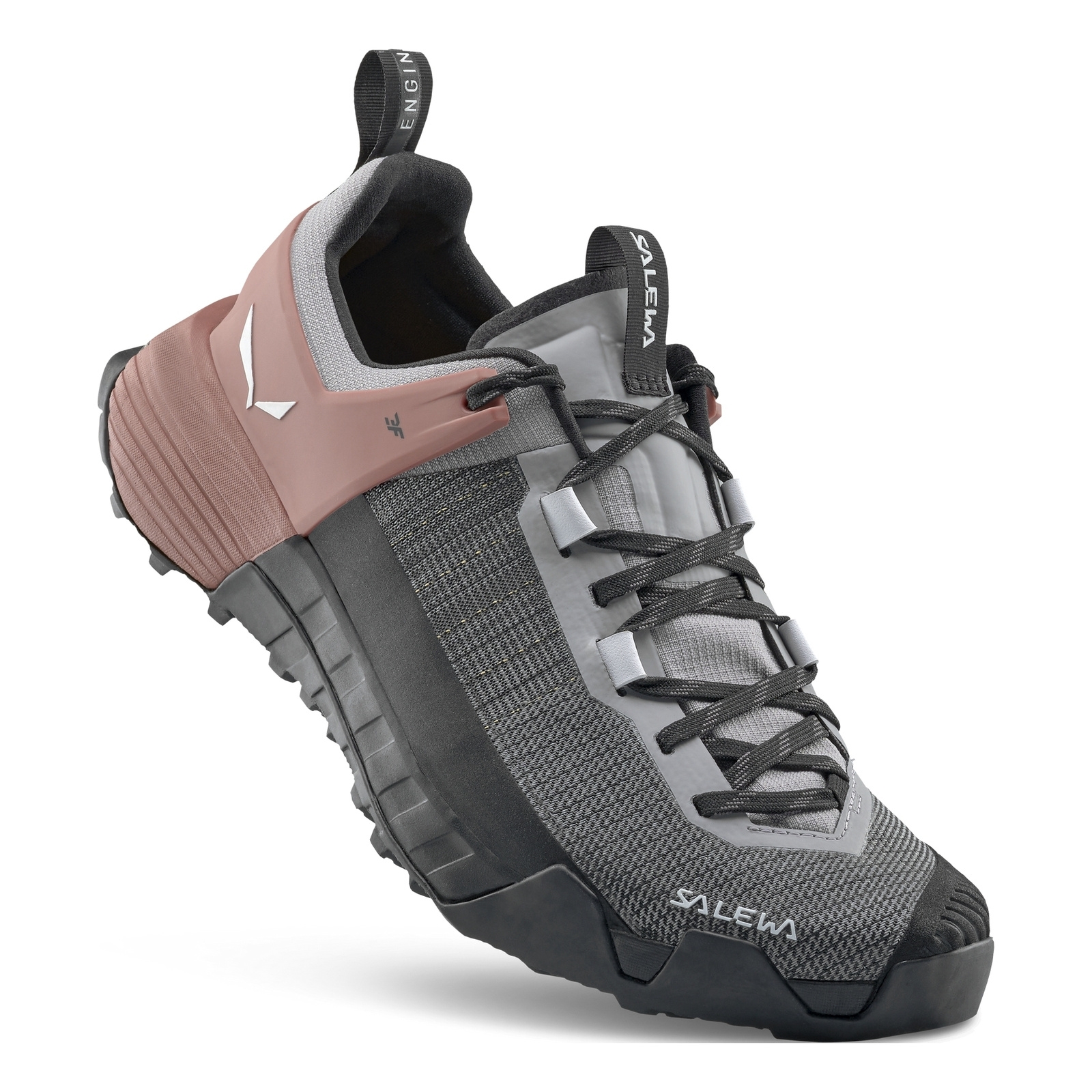 Buty podejciowe damskie Salewa WILDFIRE NXT szare 00-0000061458_0565
