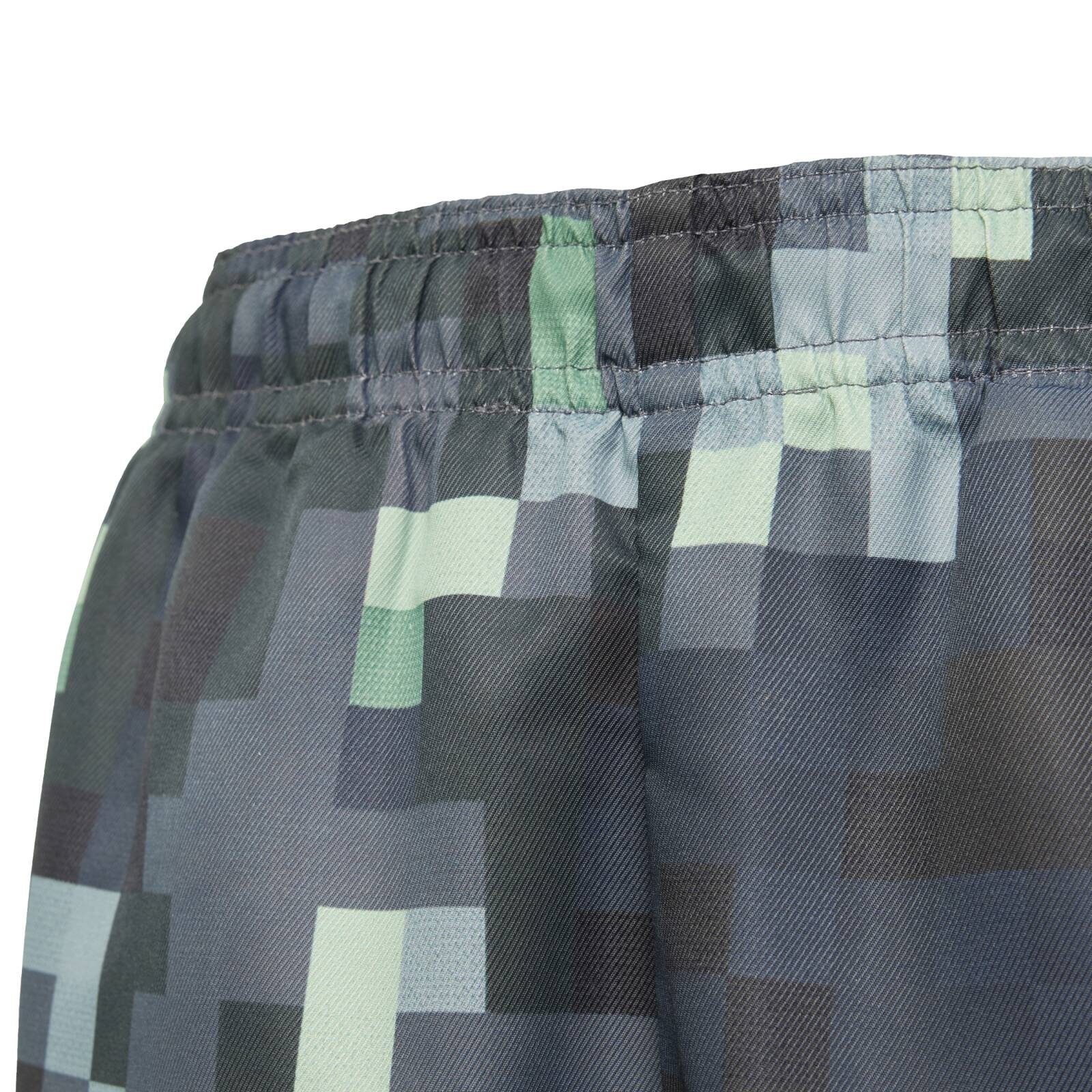 Spodnie dresowe dziecice adidas MINECRAFT wielokolorowe JZ9935