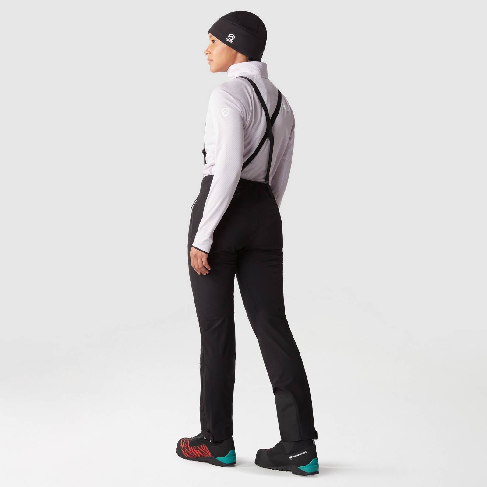Spodnie softshellowe damskie The North Face CHAMLANG czarne NF0A82UGKX7