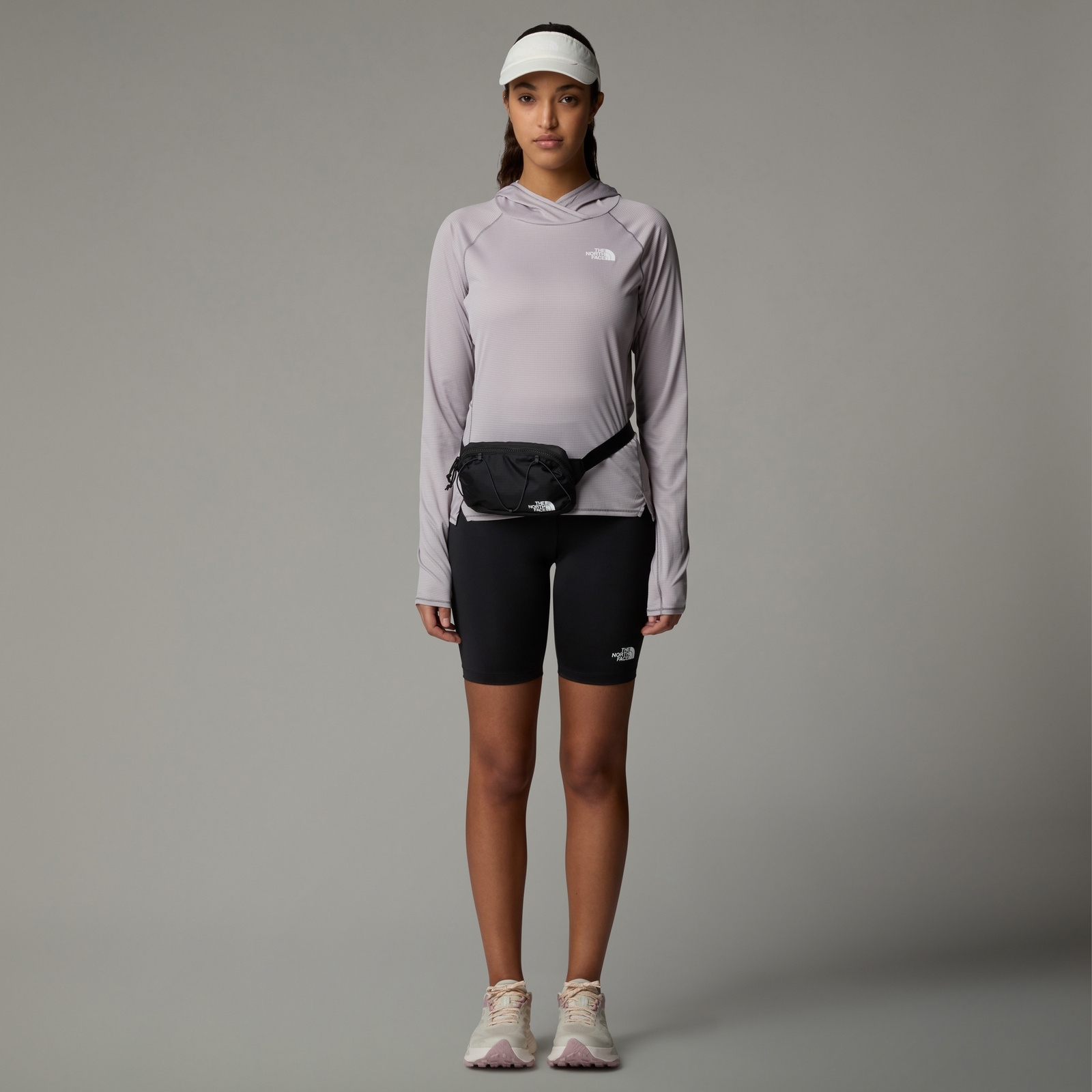 Bluza do biegania męska The North Face SUNRISER szara NF0A8BN91OA