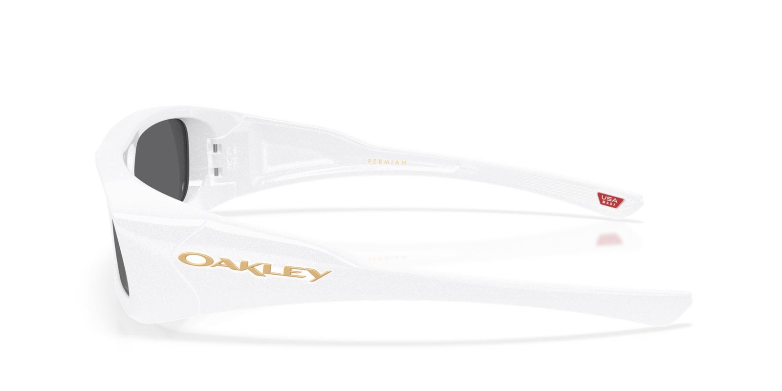 Okulary przeciws�oneczne unisex Oakley PERMIAN bia�e OO9520-02