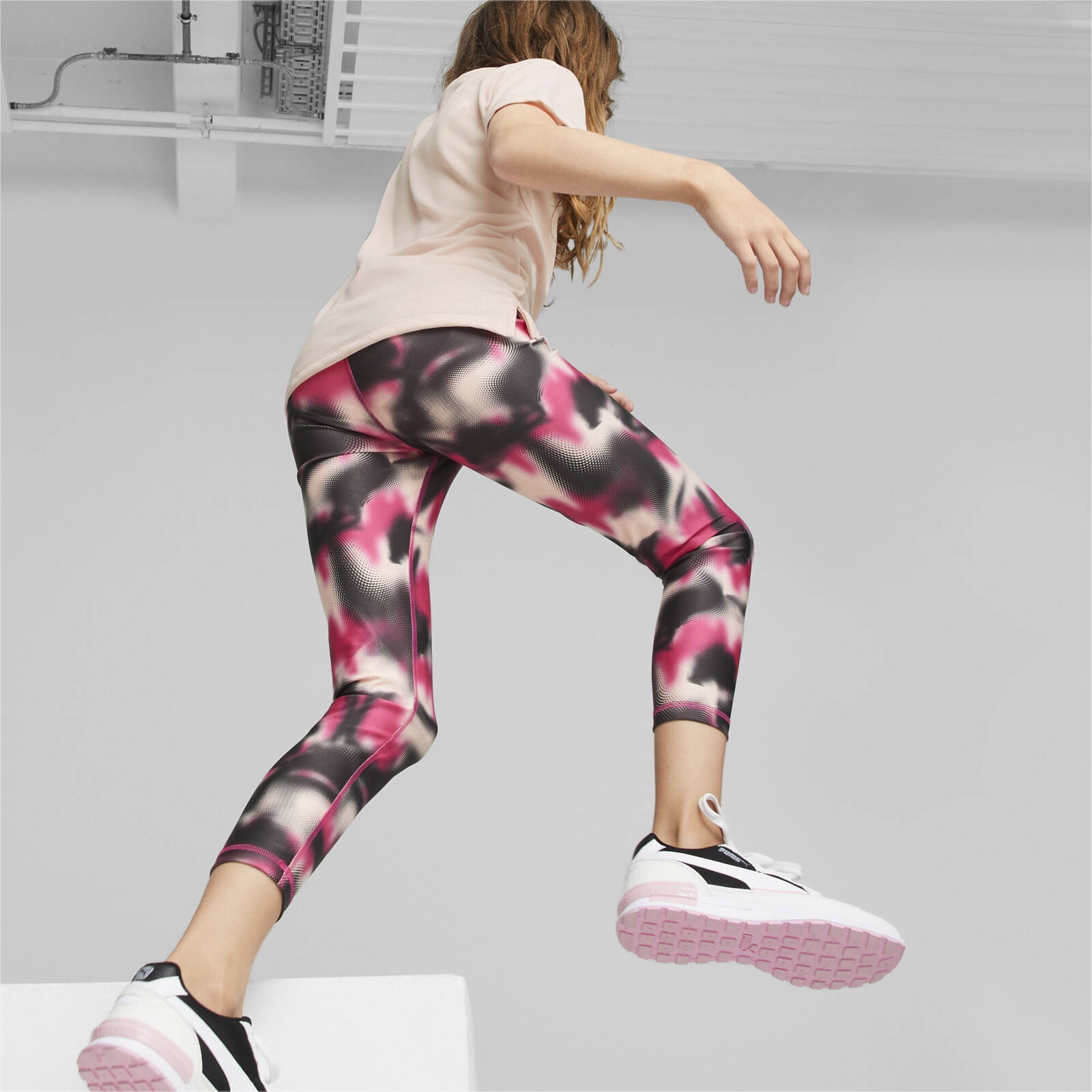 Koszulka dziewczca Puma MODERN SPORTS rowa 67347466