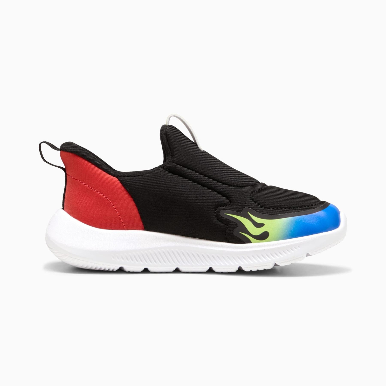Buty sportowe dziecice Puma FUN RACER 2 SLIPTECH HOT WHEELS PS czarne 40140901
