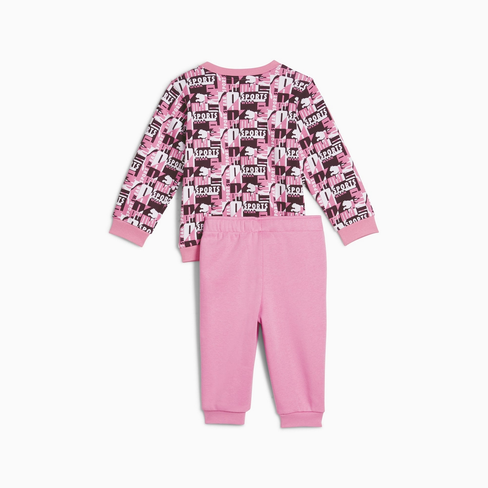 Komplet dresowy dziewczcy Puma MINICATS AOP FL rowy 68332748