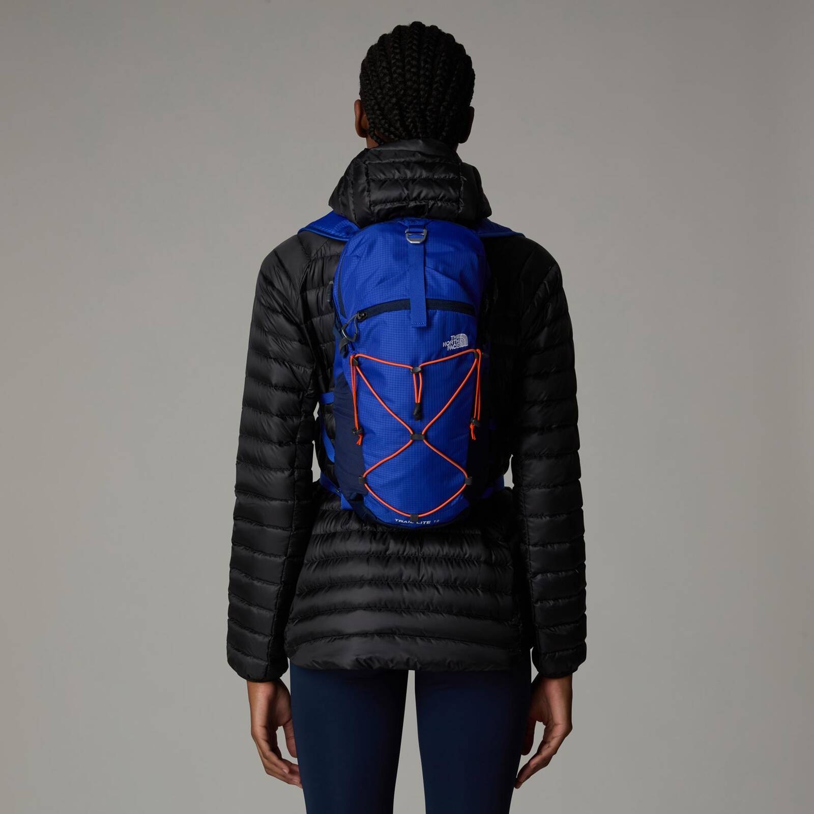 Plecak trekkingowy unisex The North Face TRAIL LITE 12 niebieski NF0A87CAZGI