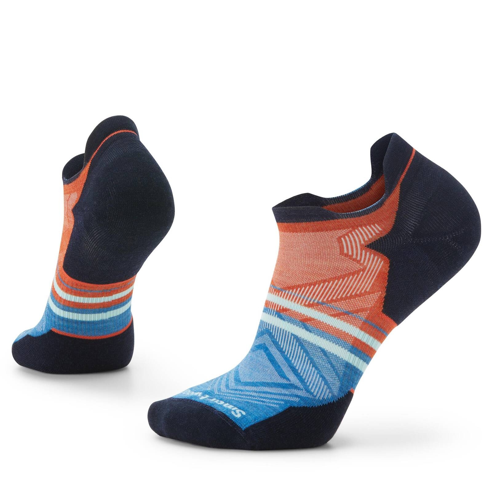 Skarpety do biegania mskie Smartwool RUN TARGETED CUSHION LOW ANKLE PATTERN wielokolorowe 01660-L17