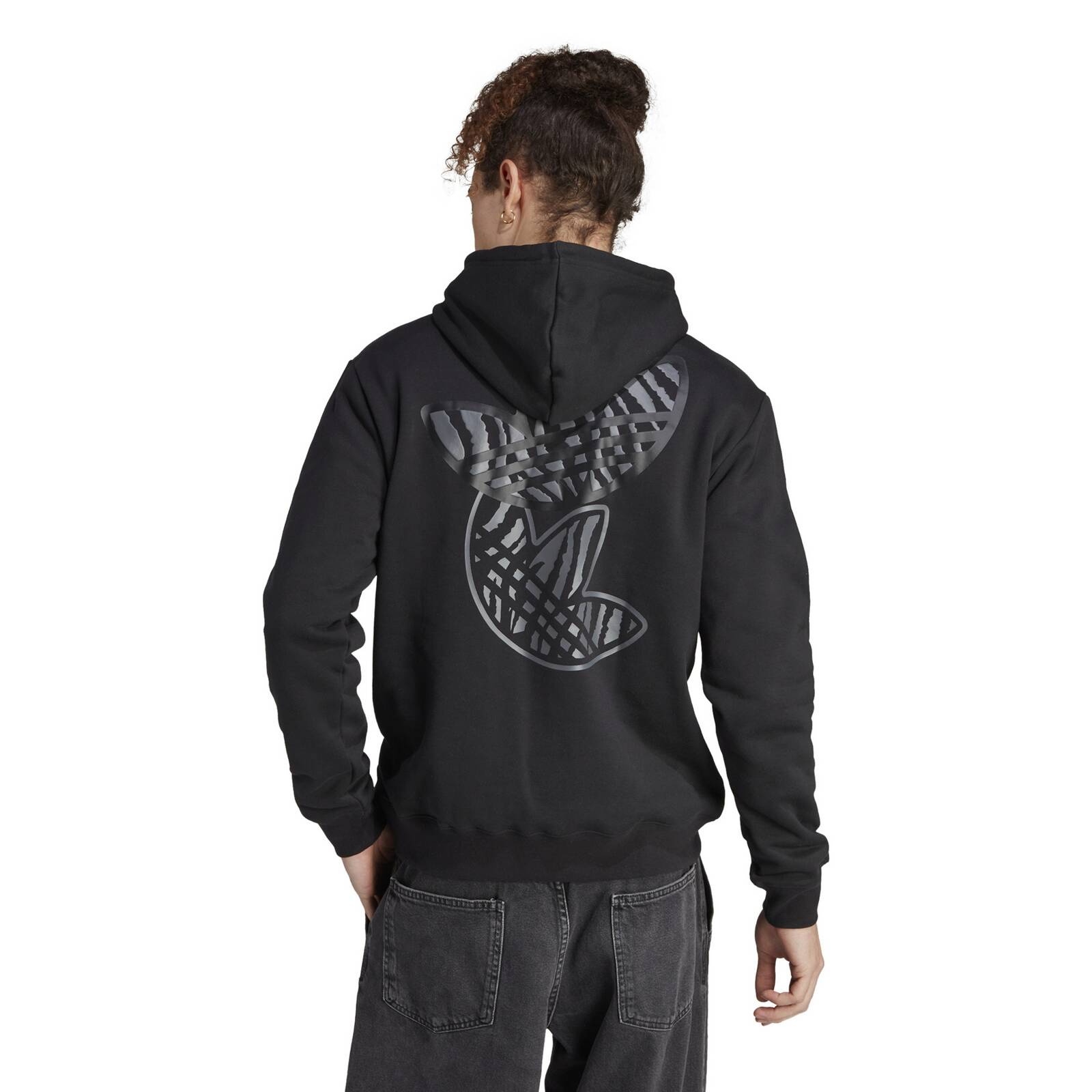 Bluza z kapturem mska adidas GRAPHICS ANIMAL czarna II8181