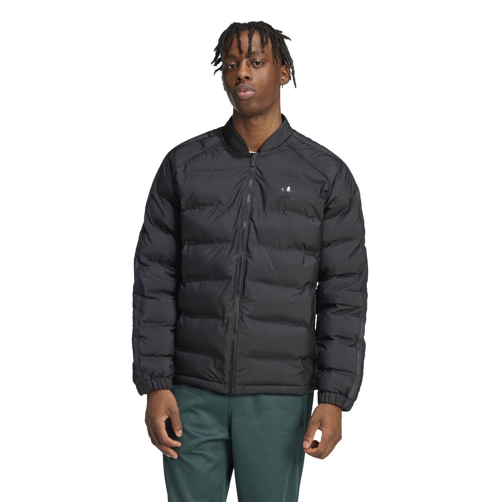 Kurtka puchowa mska adidas SST czarna IZ1841