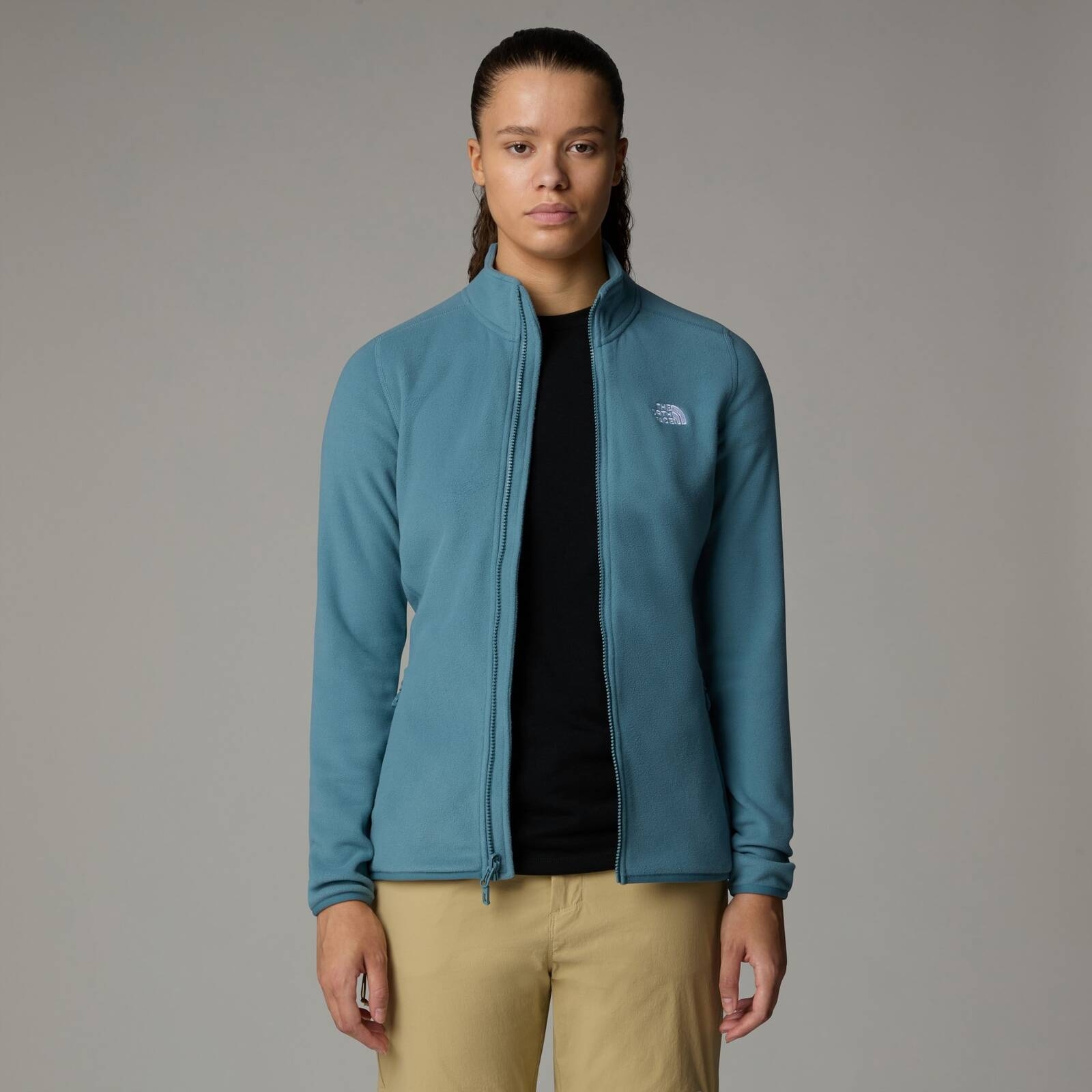 Polar damski The North Face 100 GLACIER niebieski NF0A855O422