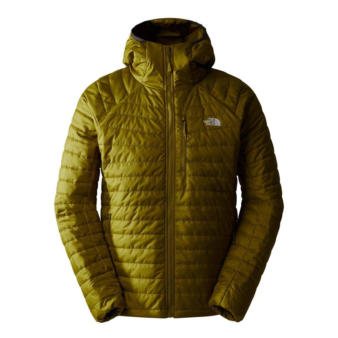 Kurtka z kapturem mska The North Face GRIVOLA INS zielona NF0A4M79AYO