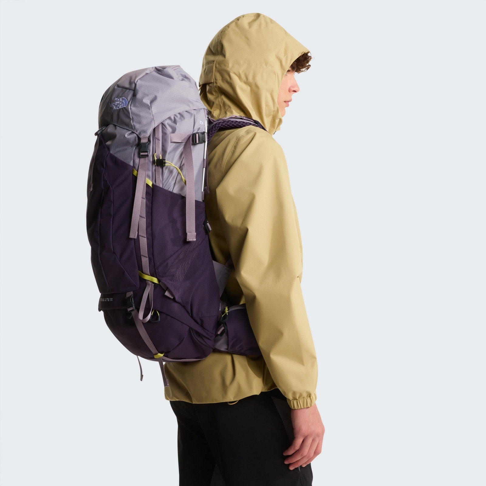 Plecak trekkingowy damski The North Face TRAIL LITE 50 L fioletowy NF0A81CHNRC