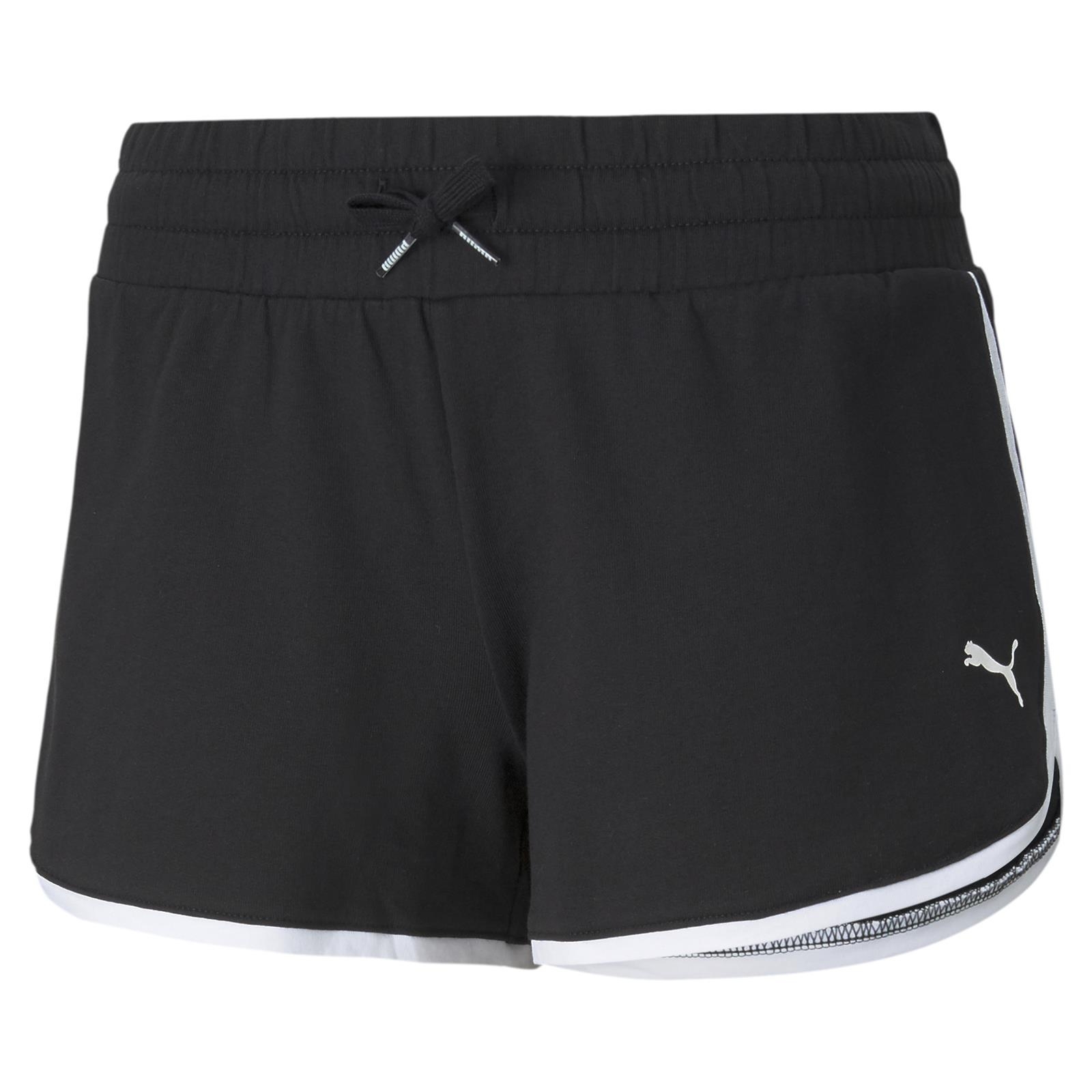 Spodenki damskie Puma SUMMER STRIPES czarne 84582401