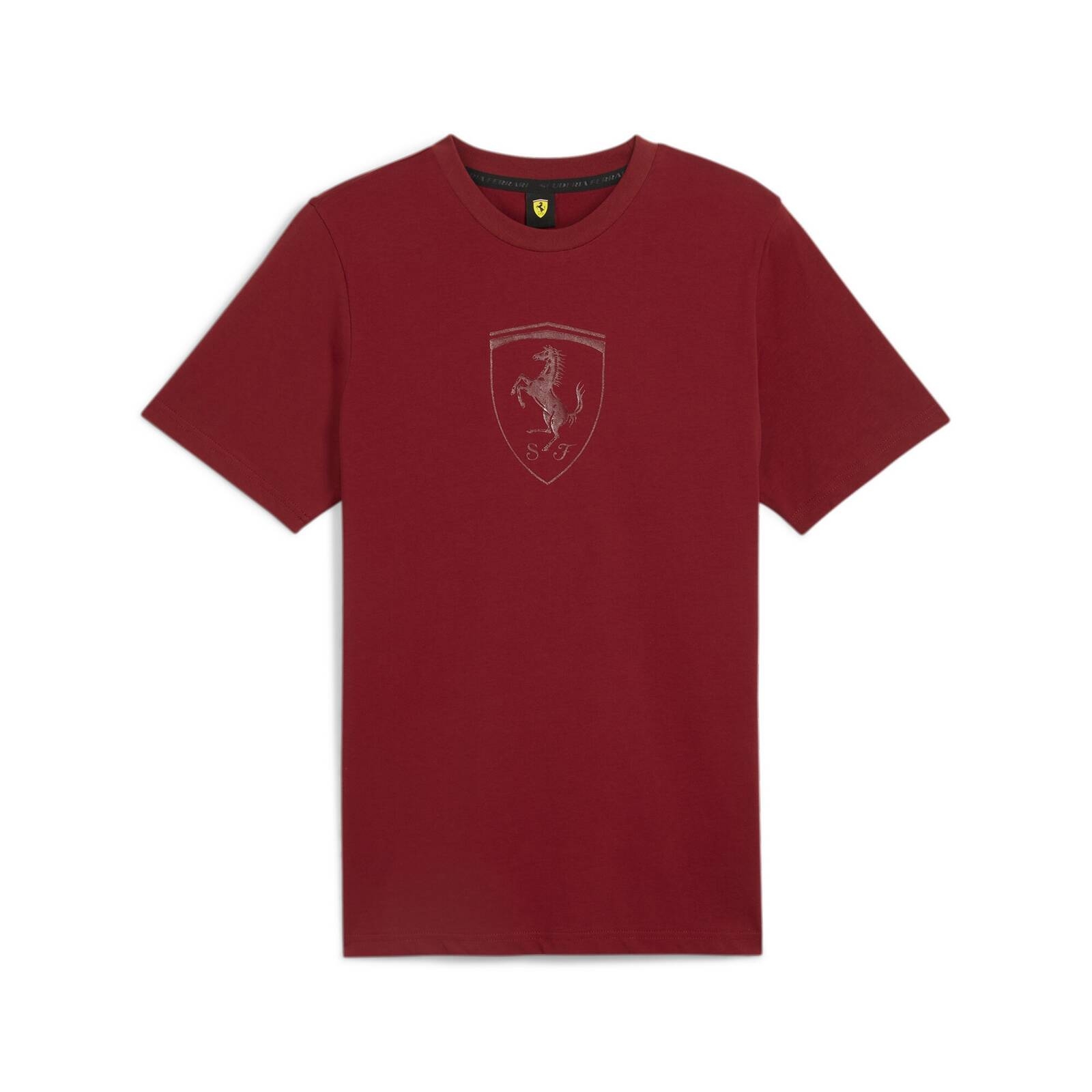 Koszulka mska Puma FERRARI RACE TONAL BIG SHIELD czerwona 62705705