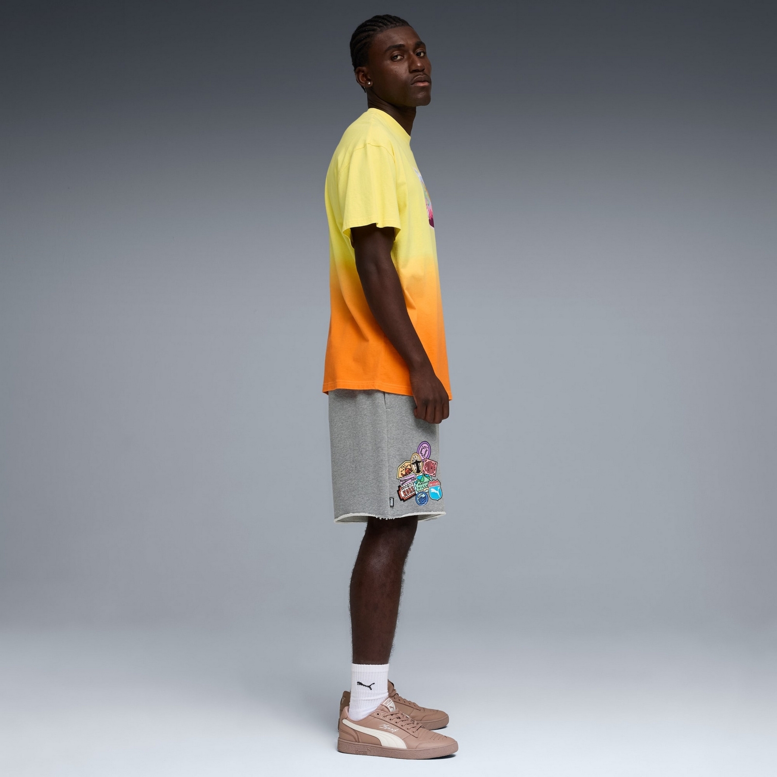 Spodenki m�skie Puma THE ATW DYLAN TR szare 63506301