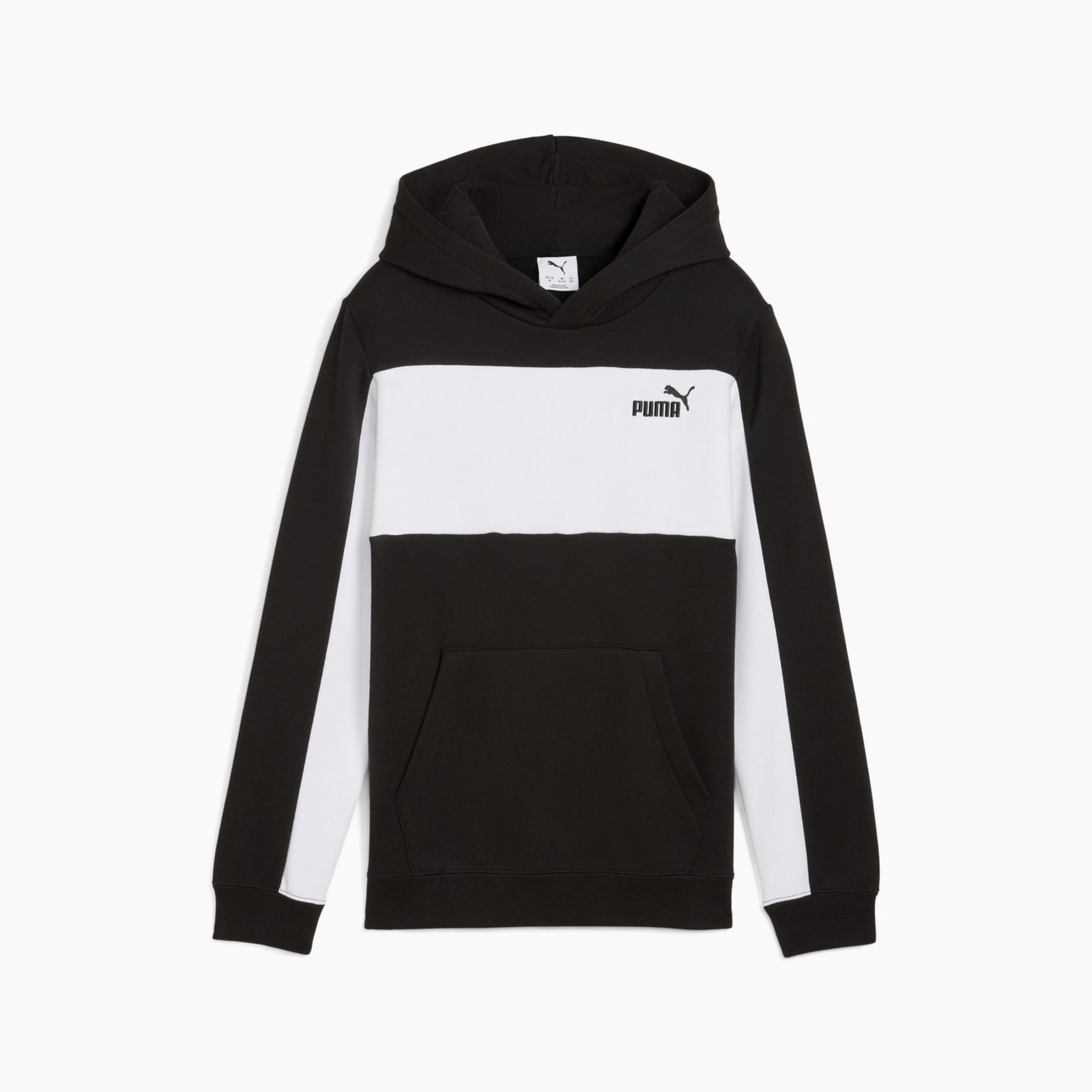 Bluza z kapturem ch�opi�ca Puma ESS BLOCK SMALL LOGO FL czarna 69078401