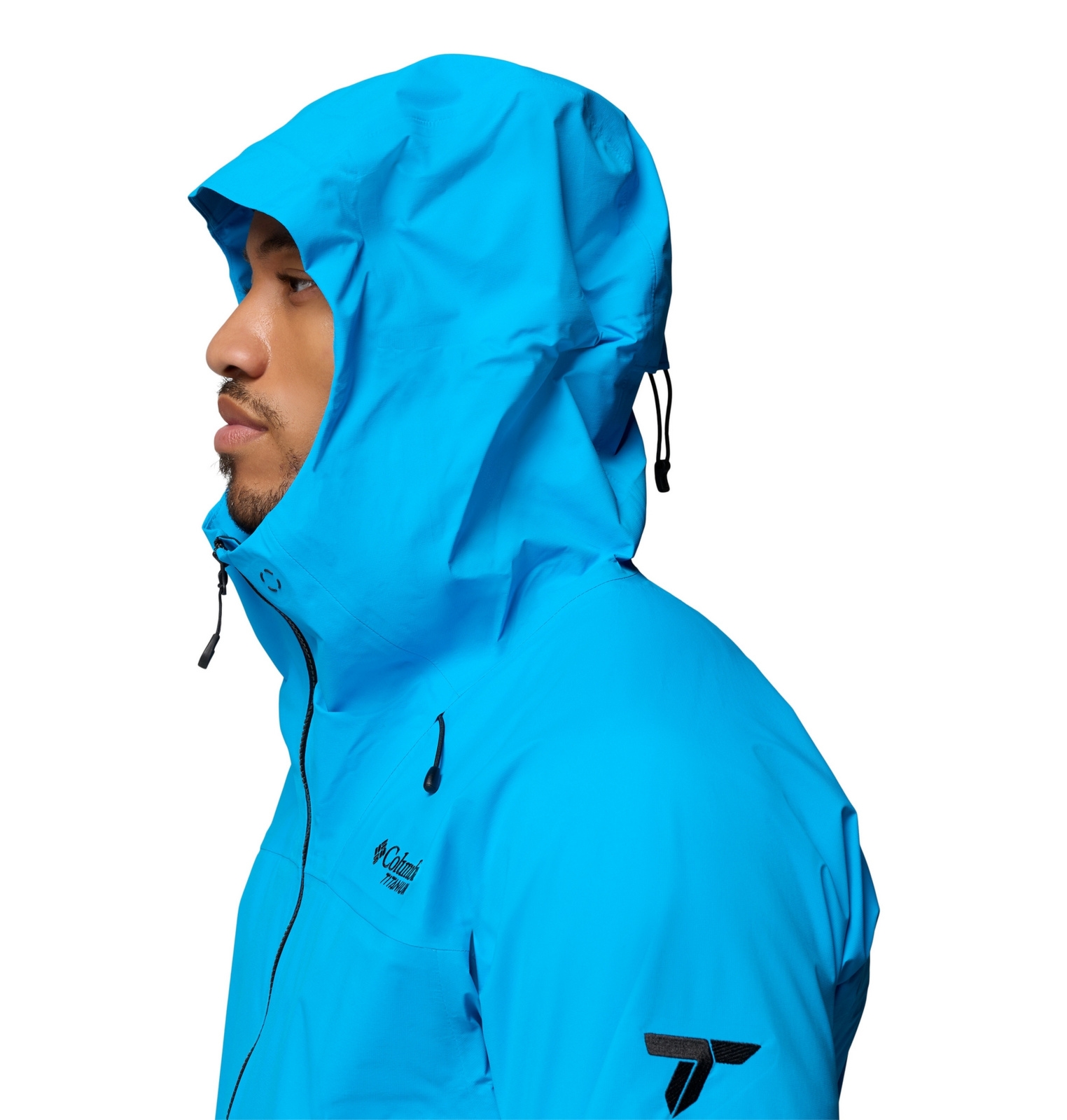 Kurtka wodoodporna m�ska Columbia SAUDAN PRO 3L niebieska 2155271491