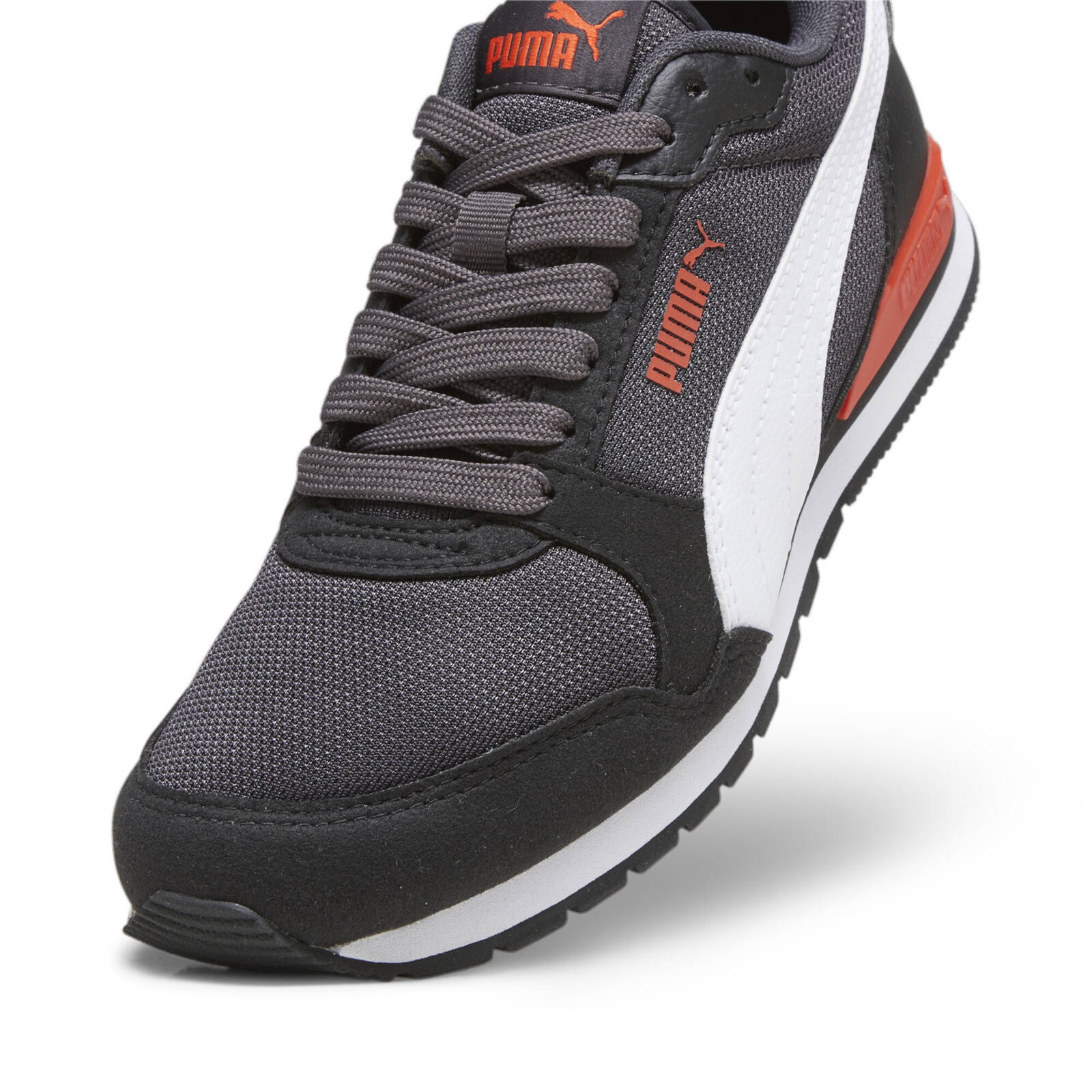 Buty sportowe dzieci�ce Puma ST RUNNER V3 MESH JR szare 38551021