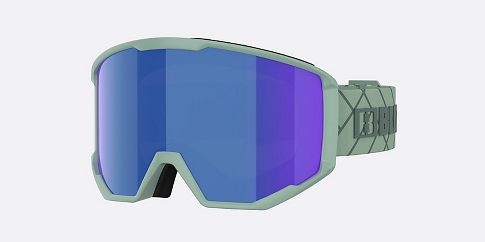 Gogle narciarskie unisex Bliz SPARK zielone 0ZG8005-09