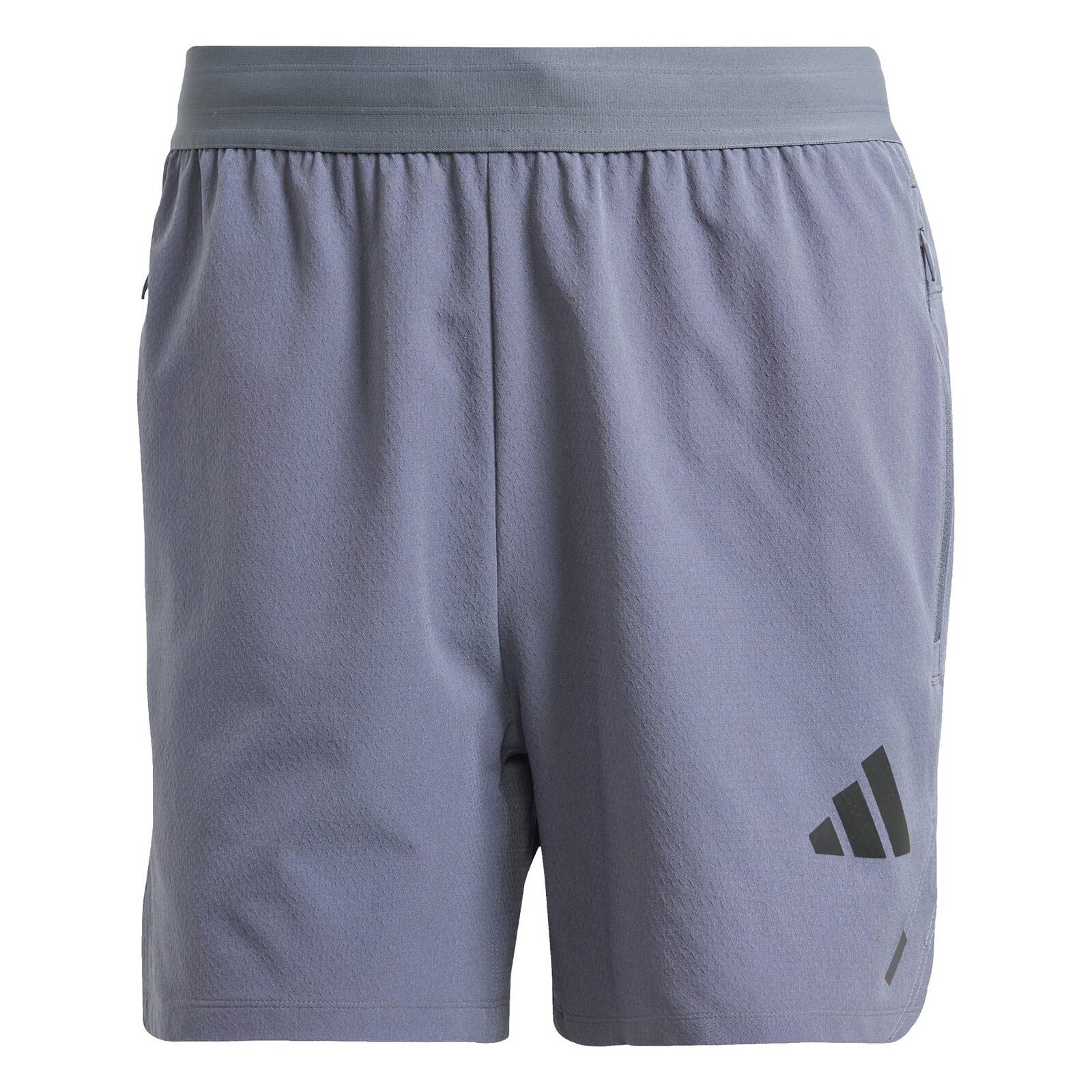 Szorty treningowe mskie adidas POWER 3-STRIPES szare JE8236