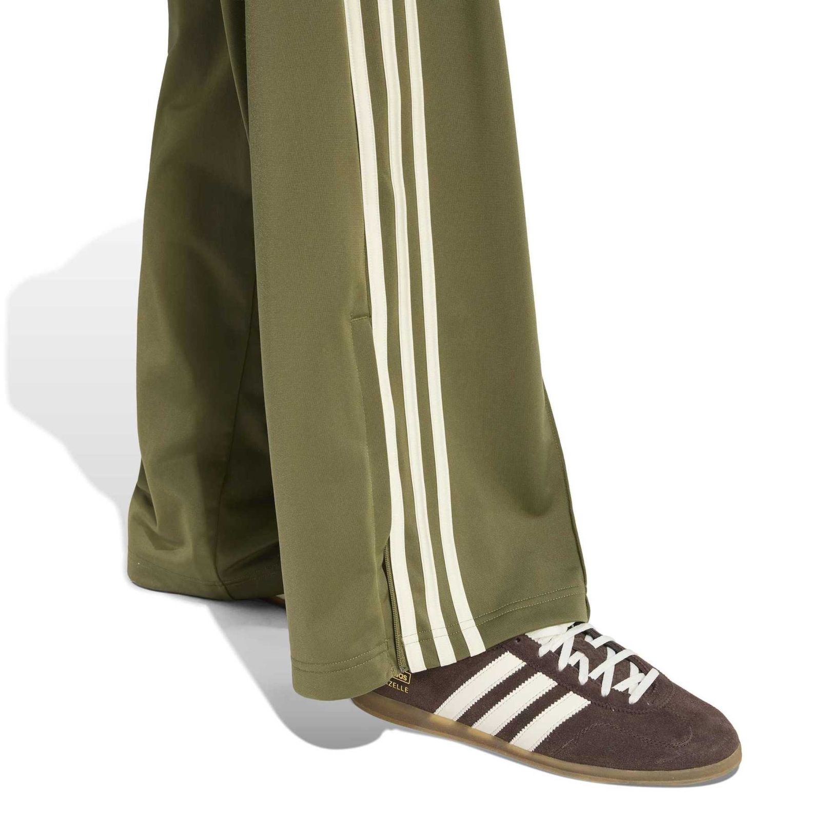 Spodnie dresowe damskie adidas FIREBIRD zielone KG3710