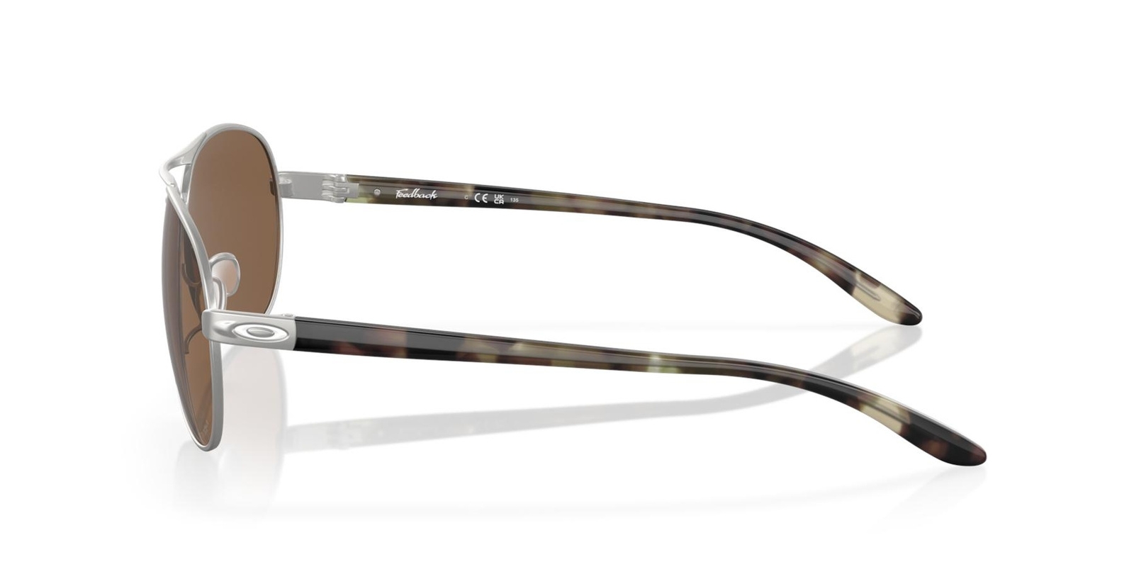 Okulary przeciwsoneczne unisex Oakley FEEDBACK srebrne OO4079-47