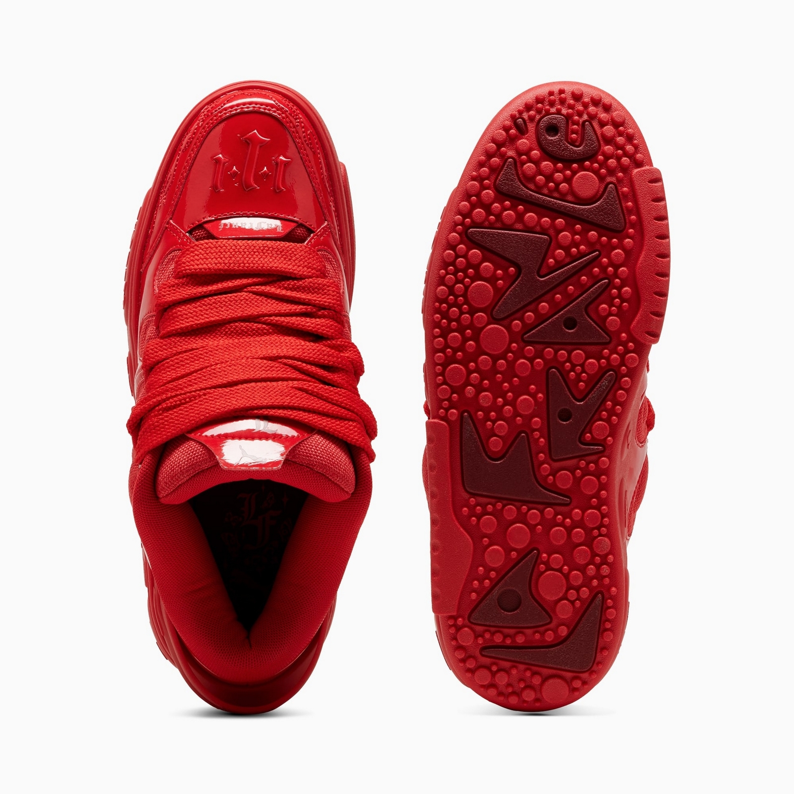 Buty do koszykwki unisex Puma LA FRANCE AMOUR czerwone 31043903