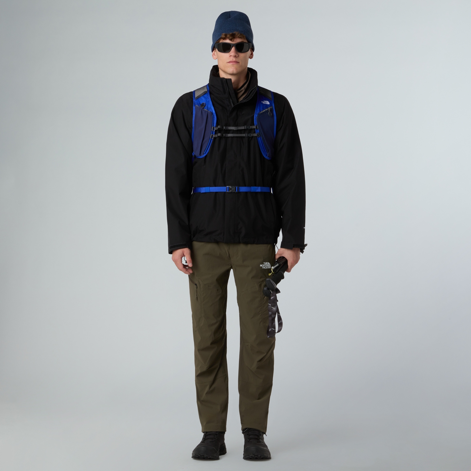 Spodnie turystyczne mskie The North Face EXPLORATION REG TAPERED zielone NF0A8EC421L