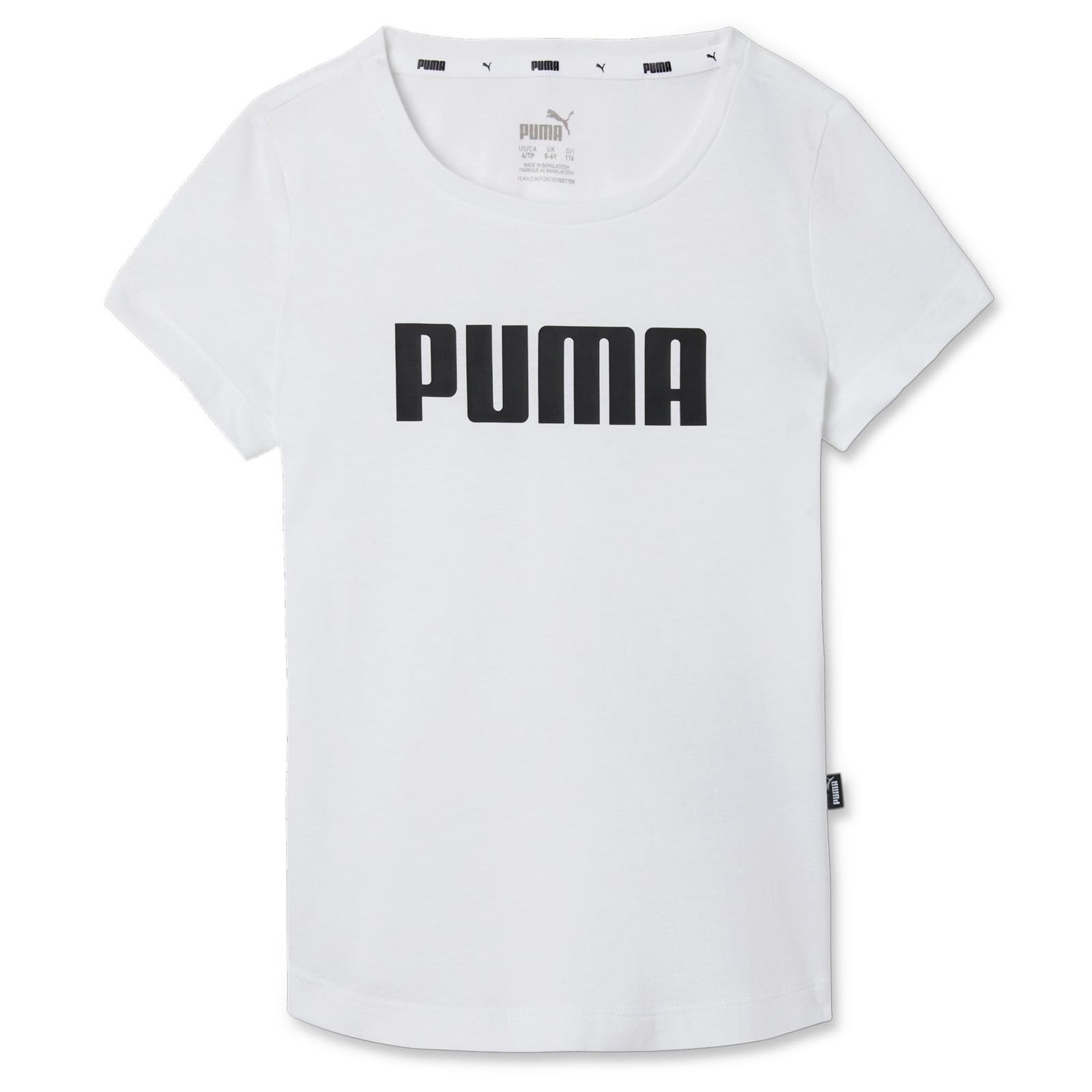 Koszulka dziewczca Puma ESS biaa 84758601