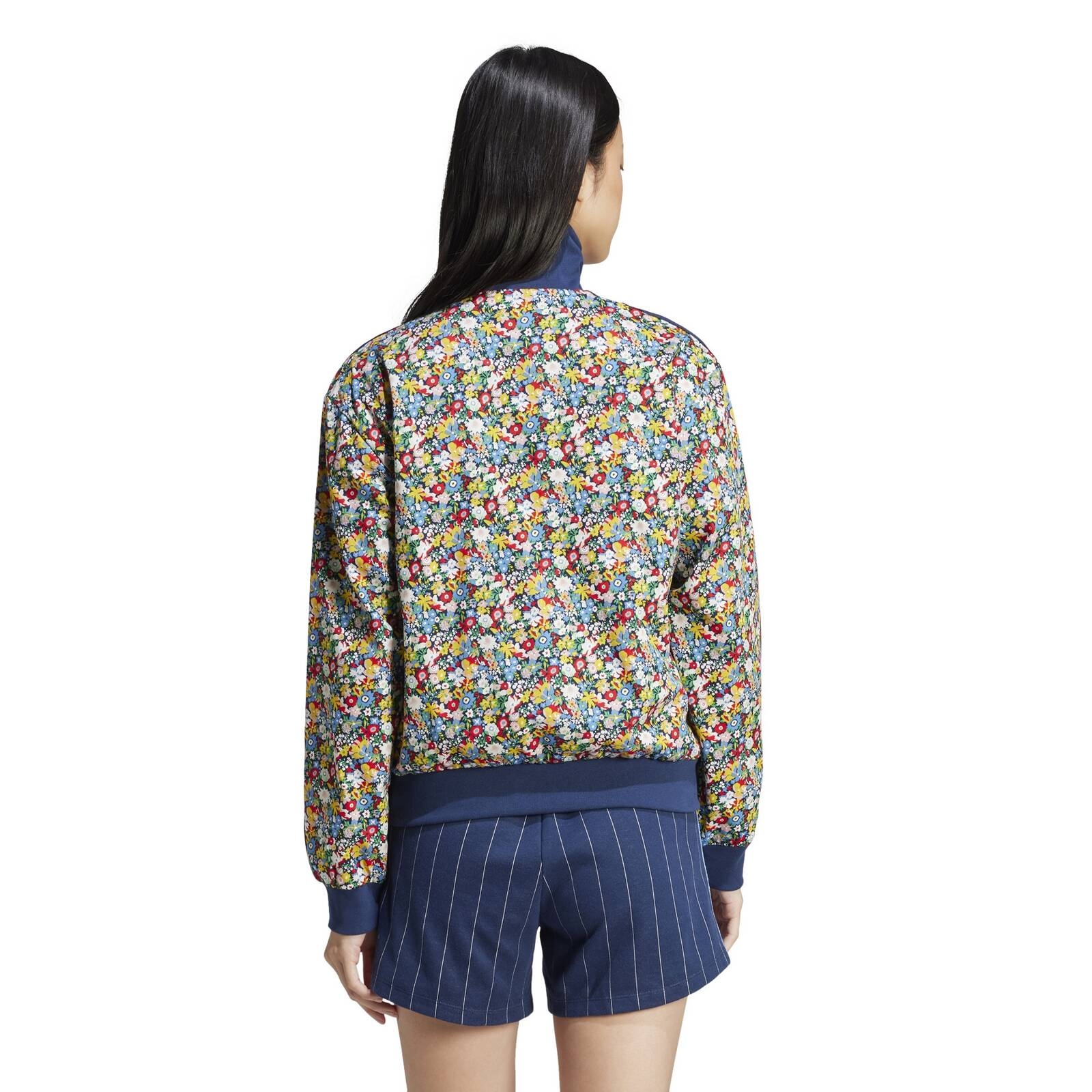 Bluza dresowa damska adidas LIBERTY LONDON wielokolorowa JC7775