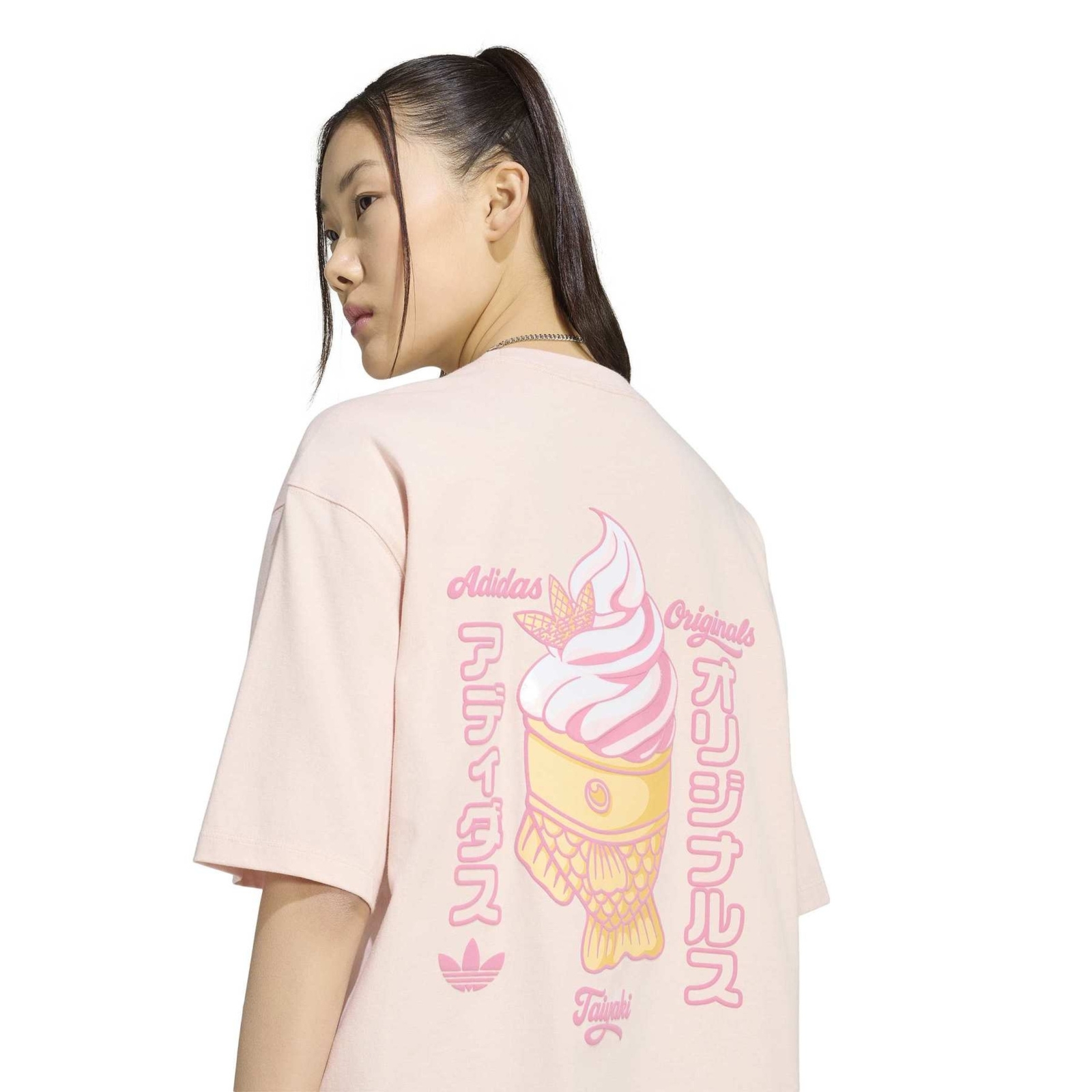 Koszulka damska adidas TAIYAKI r�owa KY5479