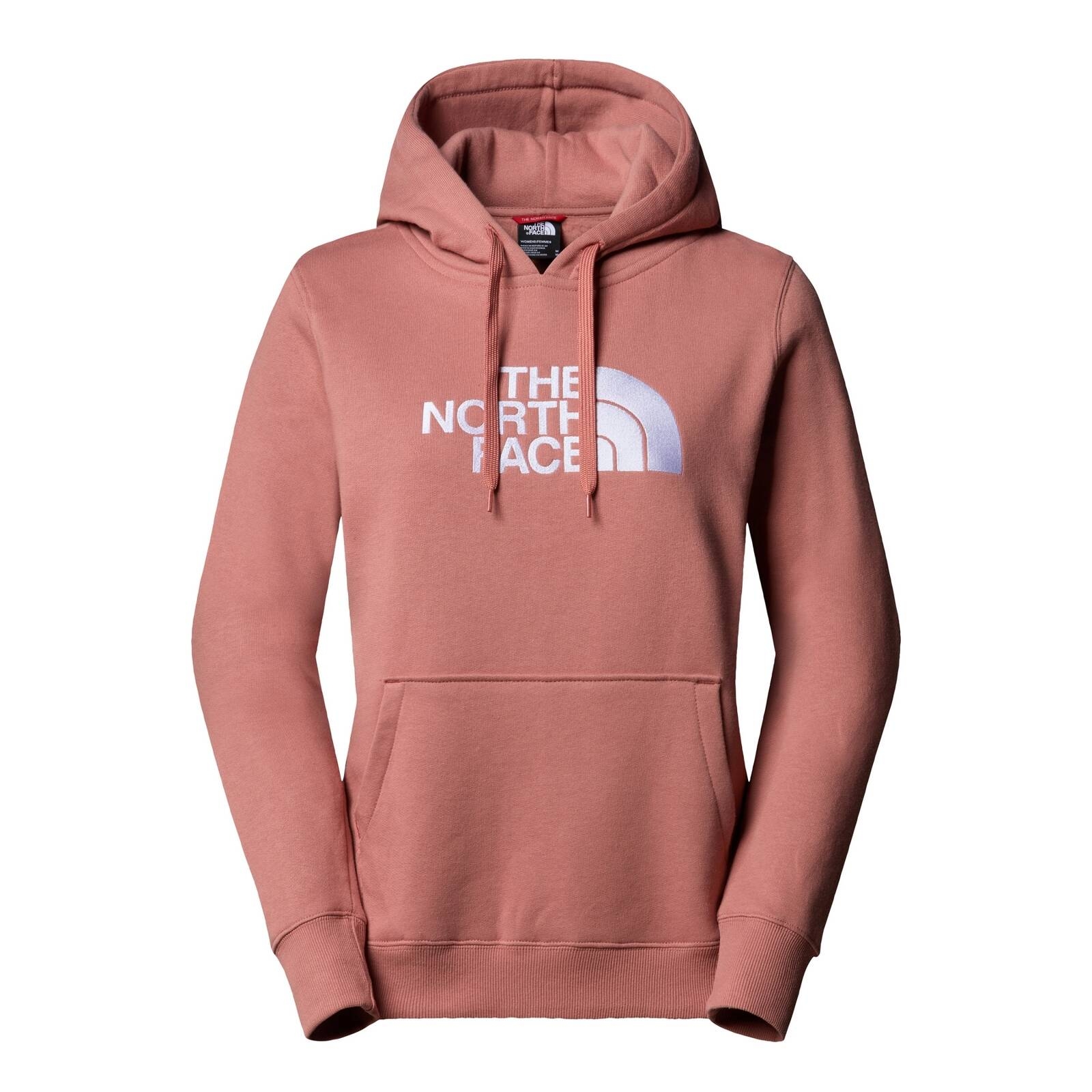 Bluza z kapturem damska The North Face DREW PEAK rowa NF0A55ECNXQ