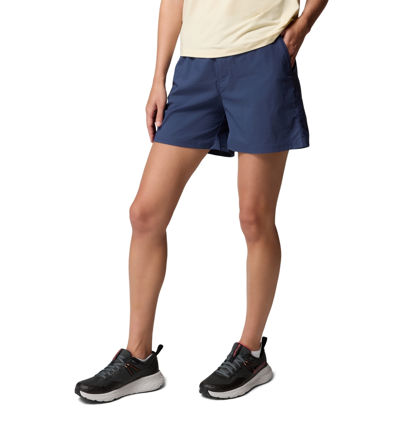 Spodenki trekkingowe damskie Columbia CEDAR CREST granatowe 2119823466