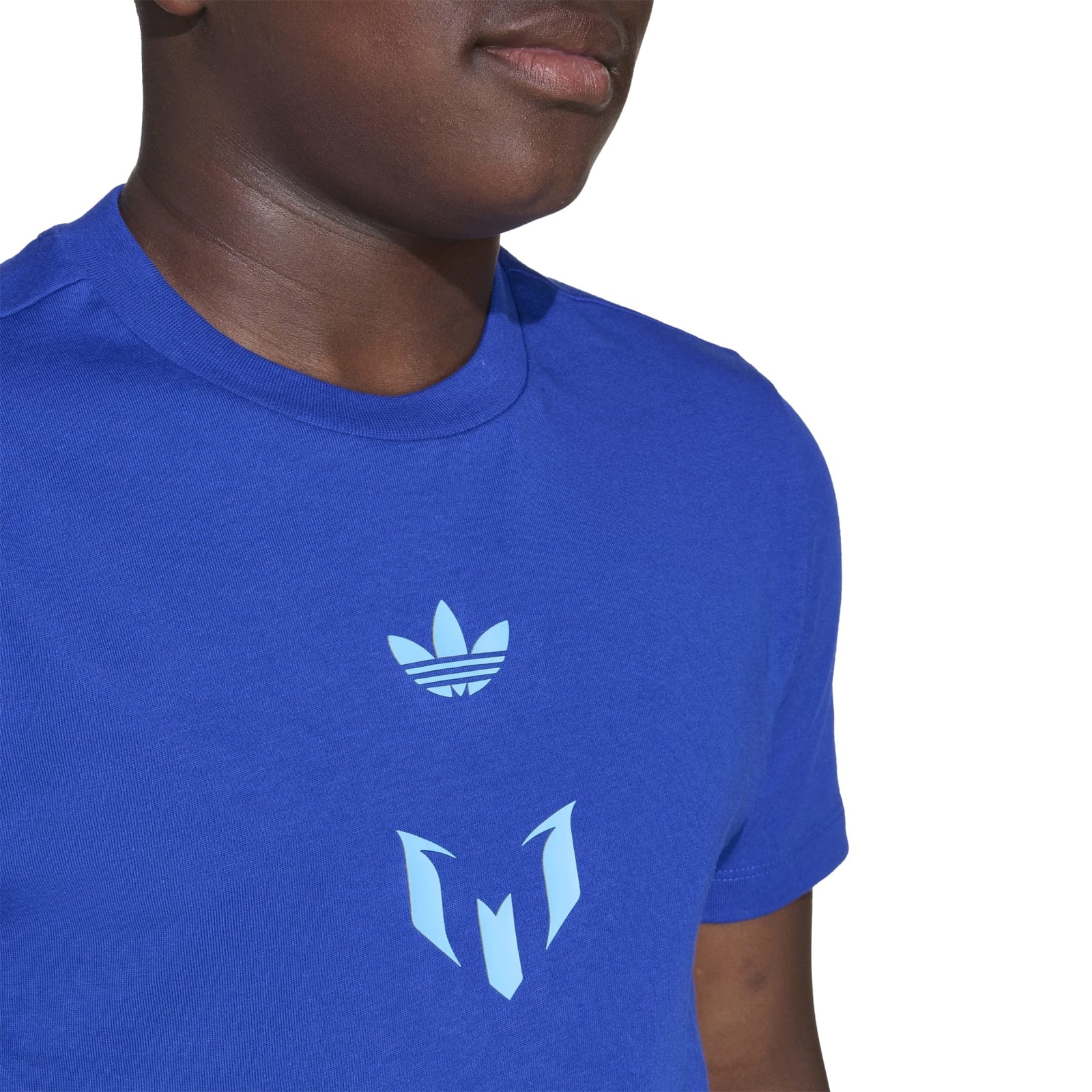 Koszulka dziecica adidas MESSI niebieska JY9551