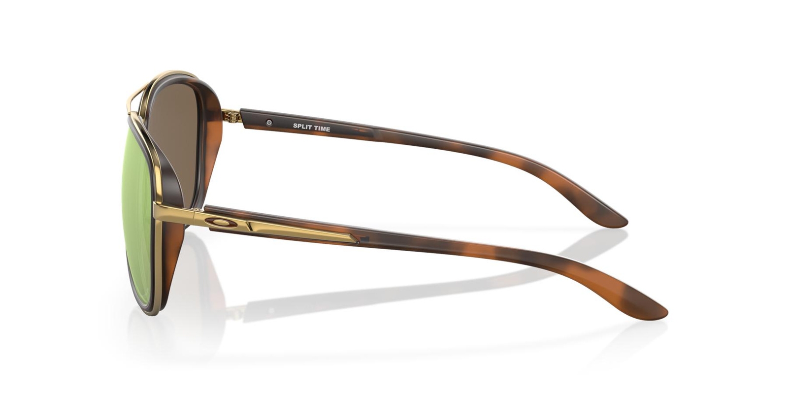 Okulary przeciwsoneczne unisex Oakley SPLIT TIME brzowe OO4129-14