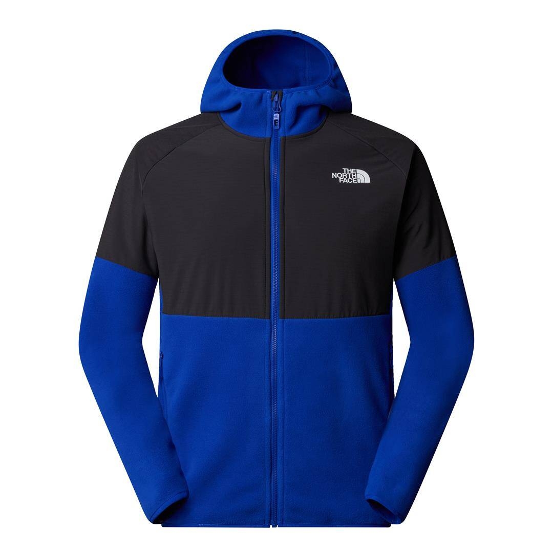 Polar z kapturem mski The North Face GLACIER HEAVYWEIGHT FULL ZIP HD niebieski NF0A89JJJL1