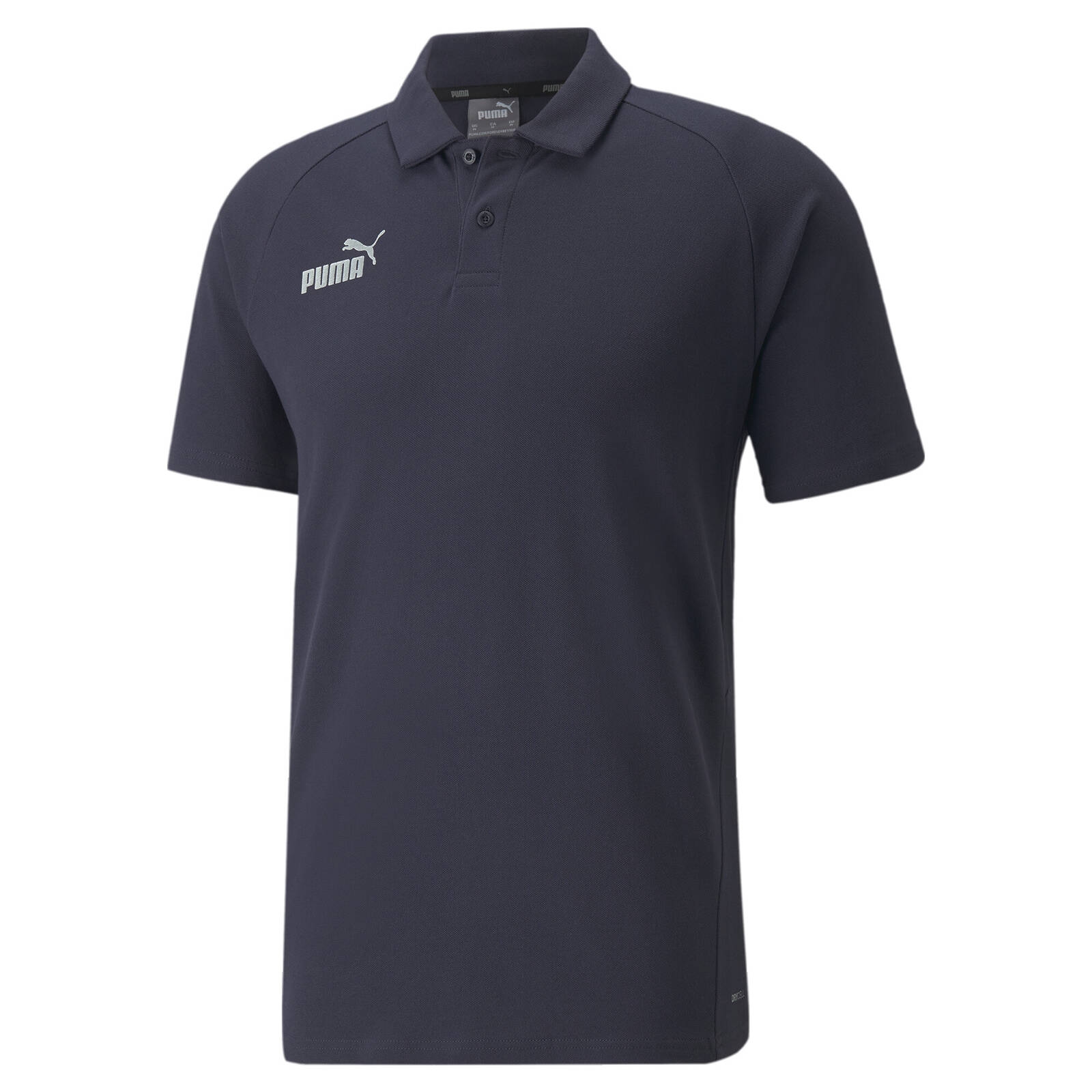 Koszulka polo mska Puma TEAMFINAL CASUALS granatowa 65738406