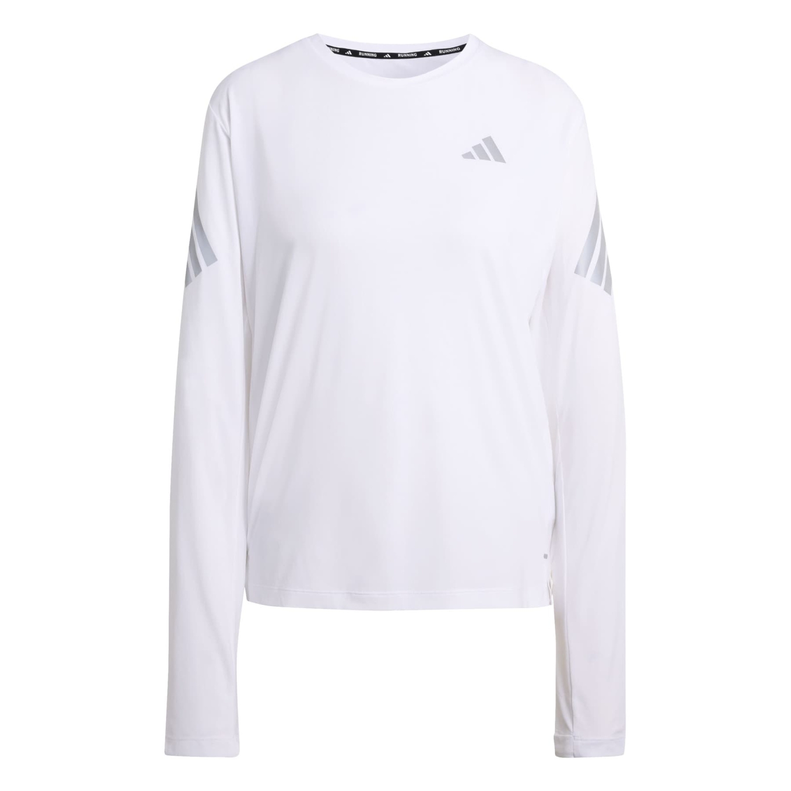 Longsleeve do biegania damski adidas ADI365 bia�y KE6842